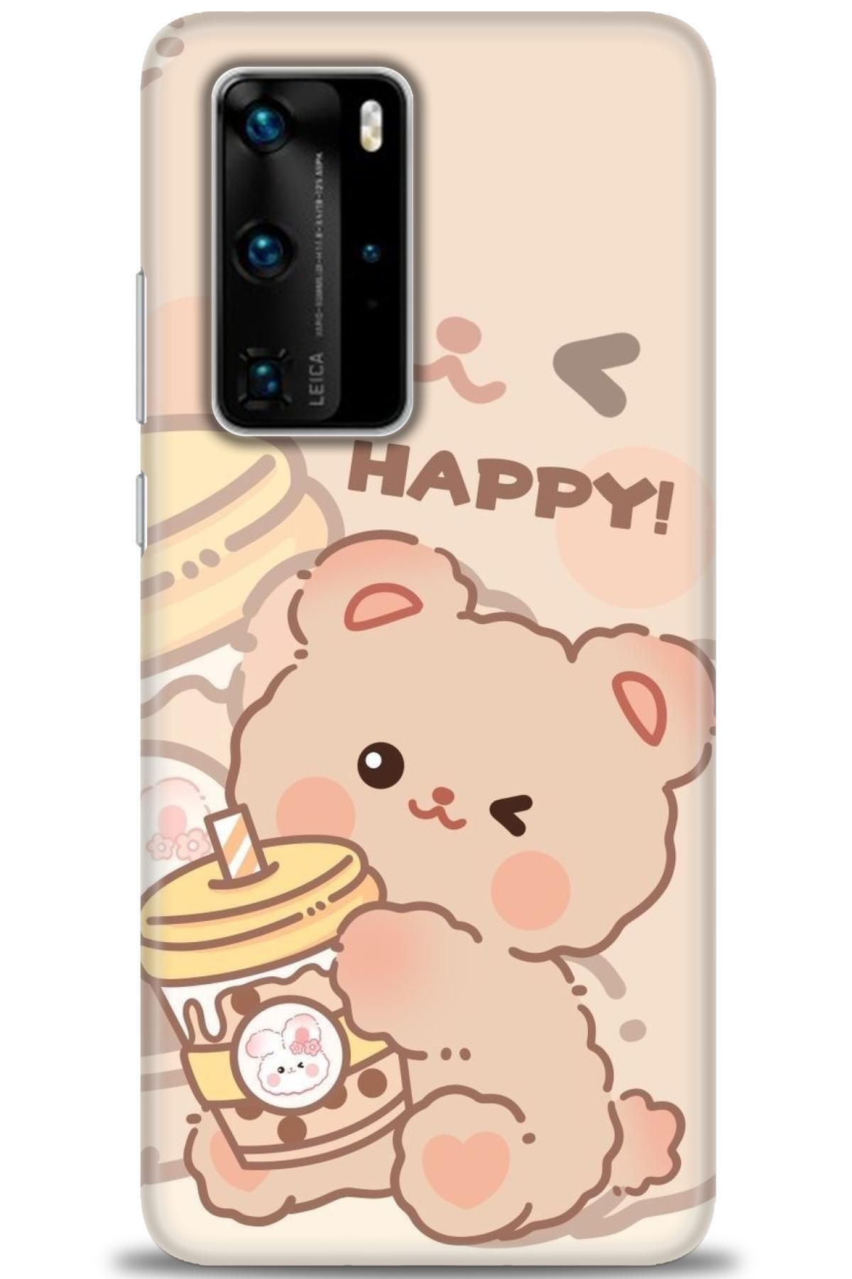 CooperTech Huawei P40 Pro İle Uyumlu HD Baskılı Silikon Kılıf - ÖzelSeri Huawei - 34