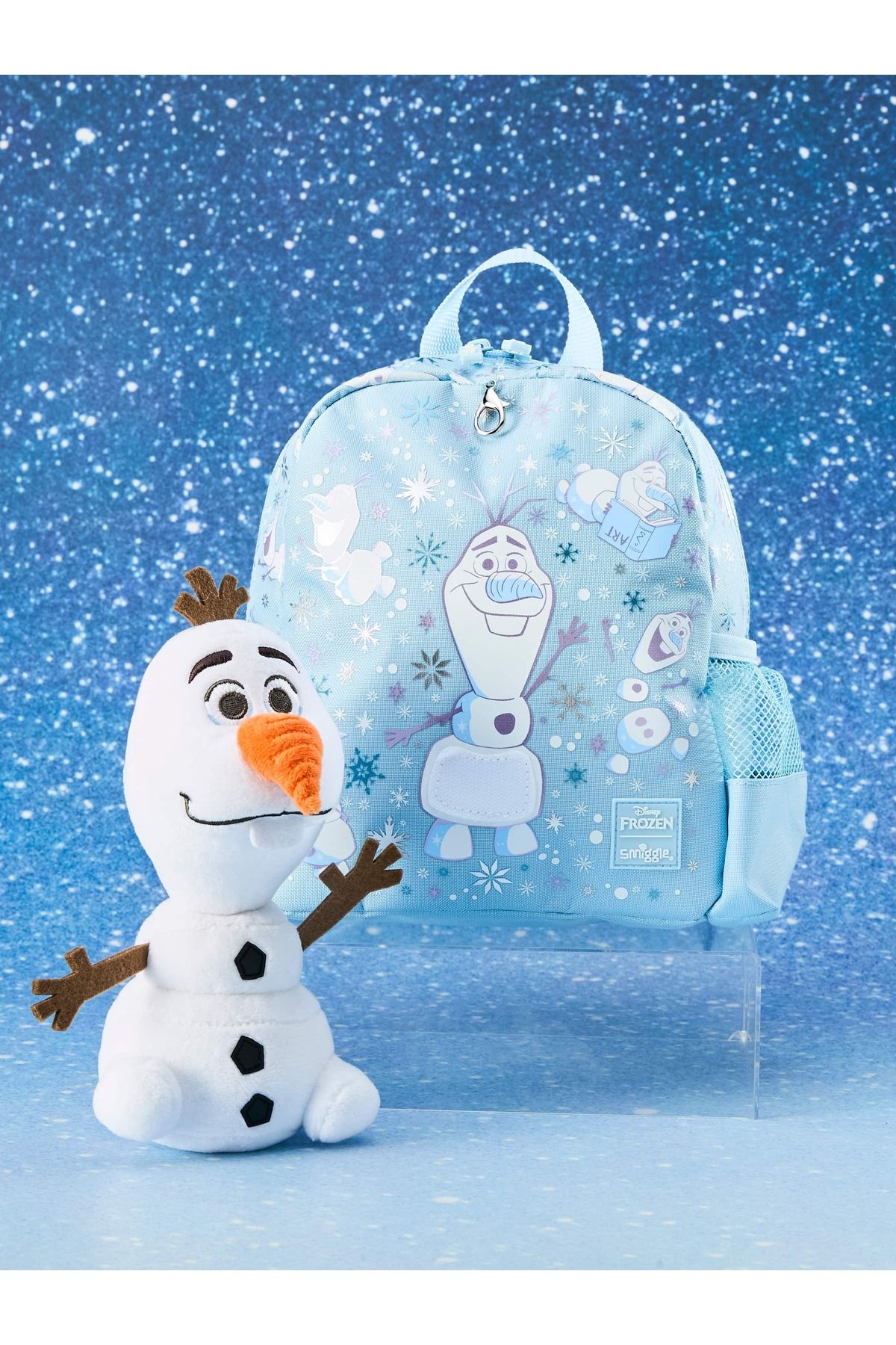 SMIGGLE-Frozen Backpack with Removable Plush Toy 4