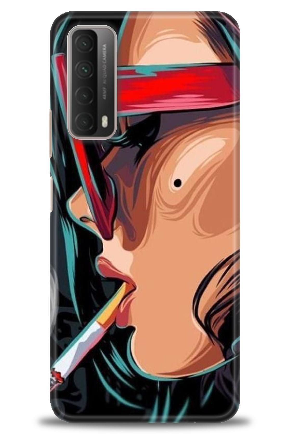 CooperTech Huawei P Smart 2021 İle Uyumlu HD Baskılı Silikon Kılıf - ÖzelSeri Huawei - 240