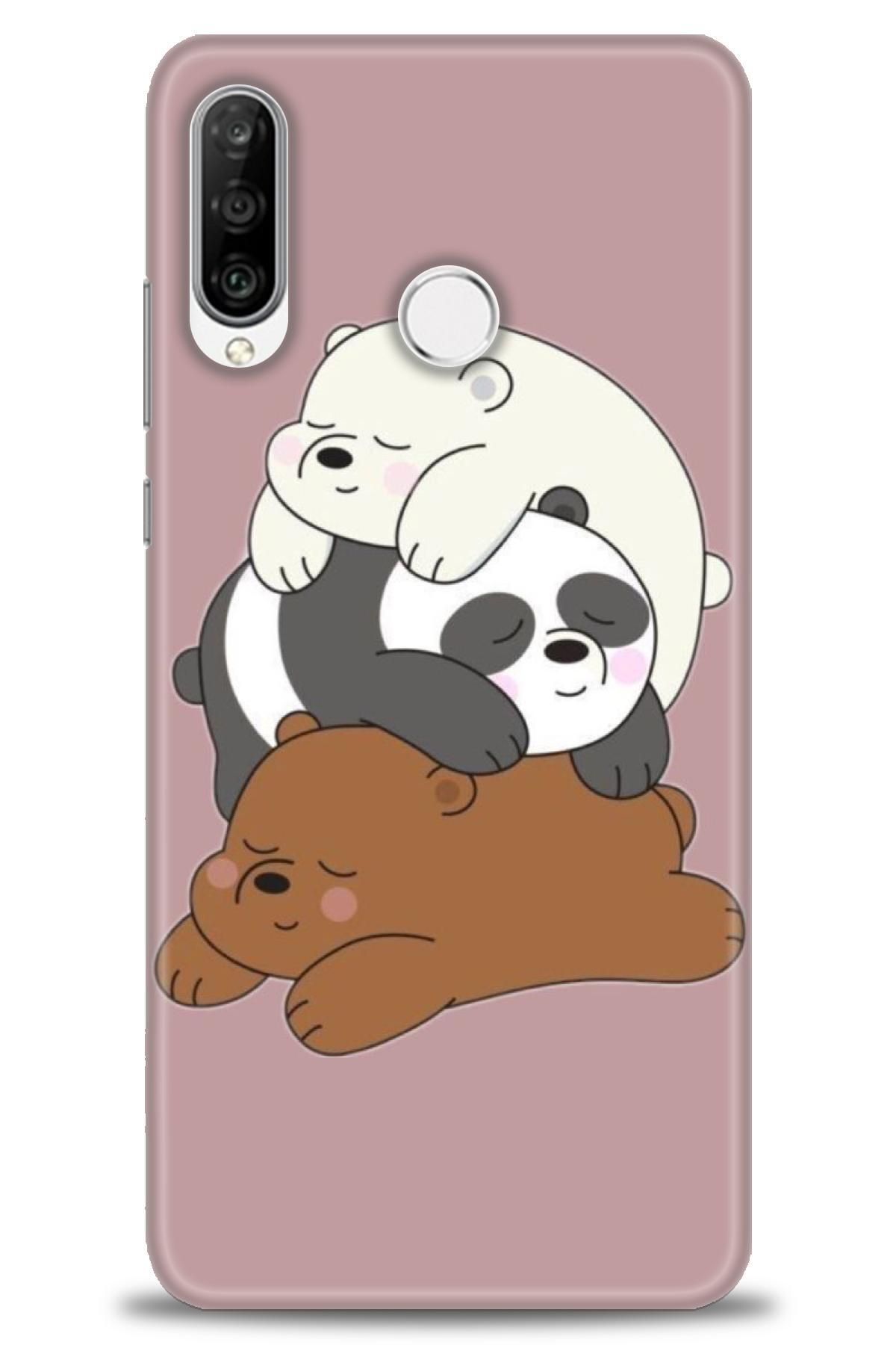 CooperTech Huawei P30 Lite İle Uyumlu HD Baskılı Silikon Kılıf - ÖzelSeri Huawei - 689