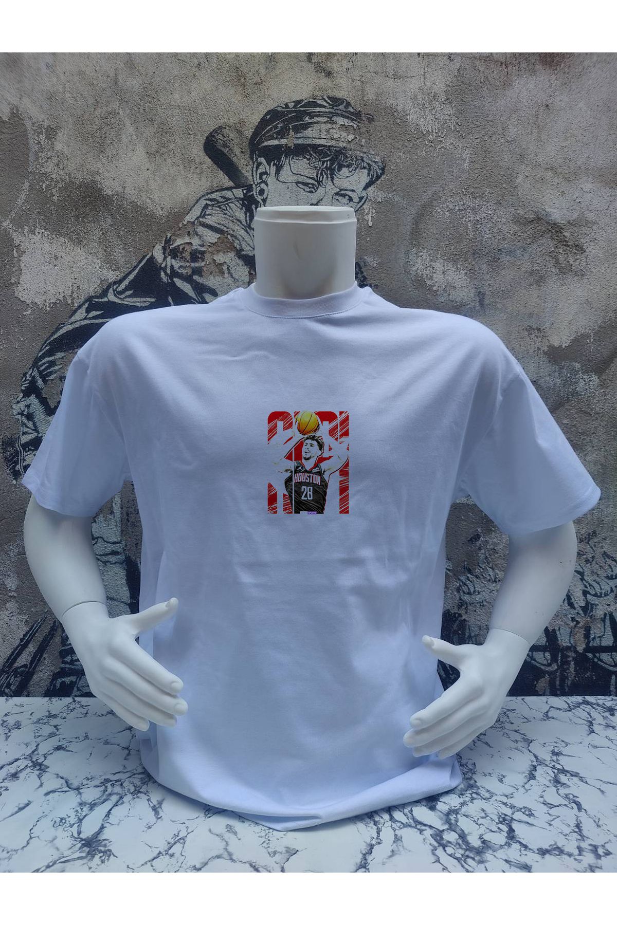Tuğser Collection OVERSİZE BASKILI T-SHIRT