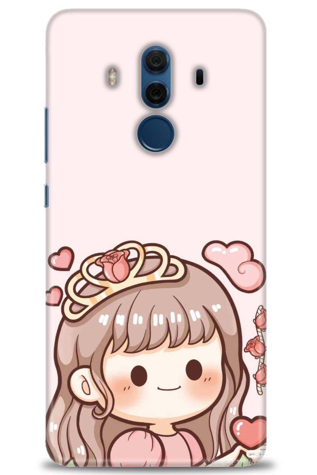 CooperTech Huawei Mate 10 Pro İle Uyumlu HD Baskılı Silikon Kılıf - ÖzelSeri Huawei - 674