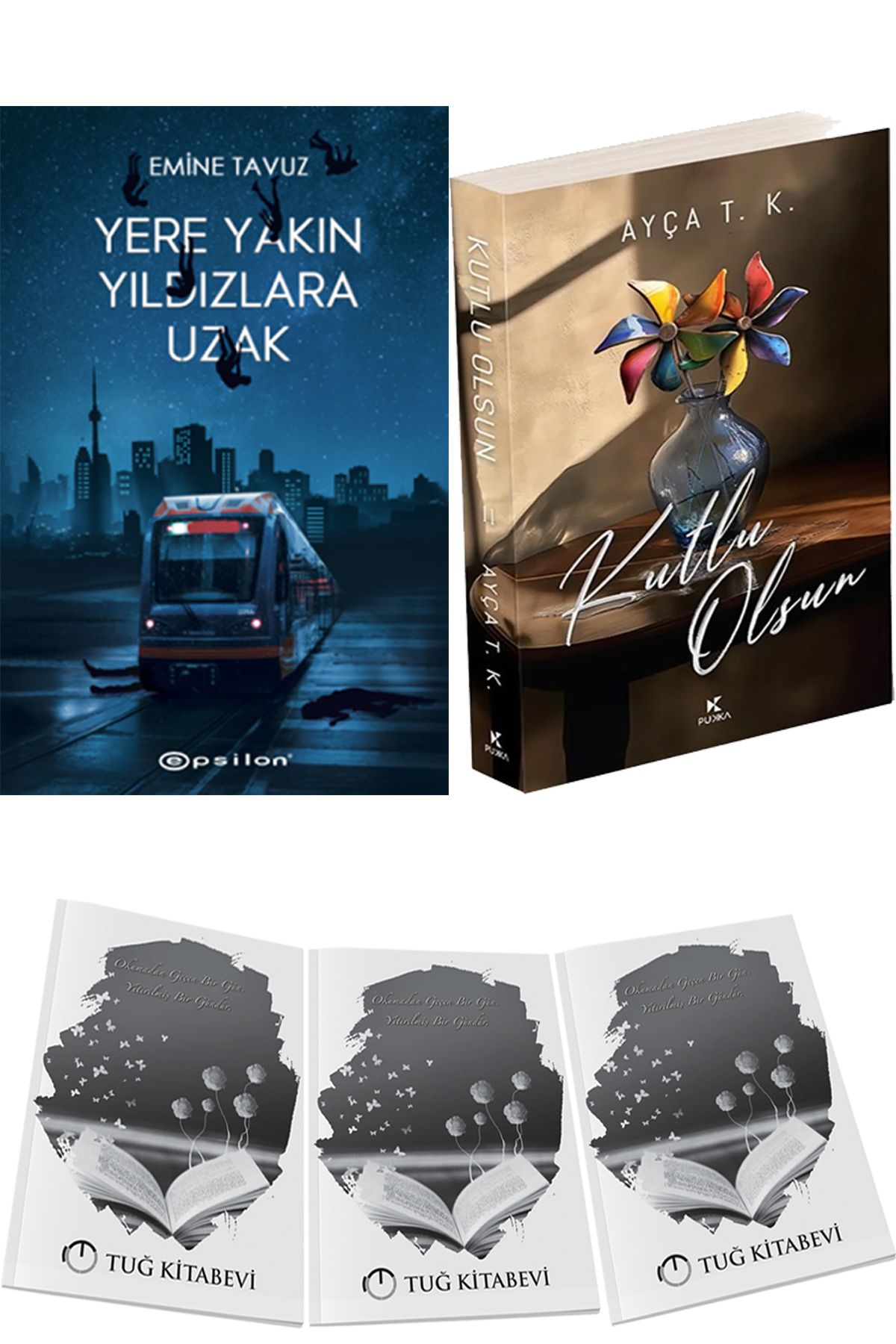 Epsilon Yayınevi Yere Yakın Yıldızlara Uzak ve Kutlu Olsun 2 + Hediyeli