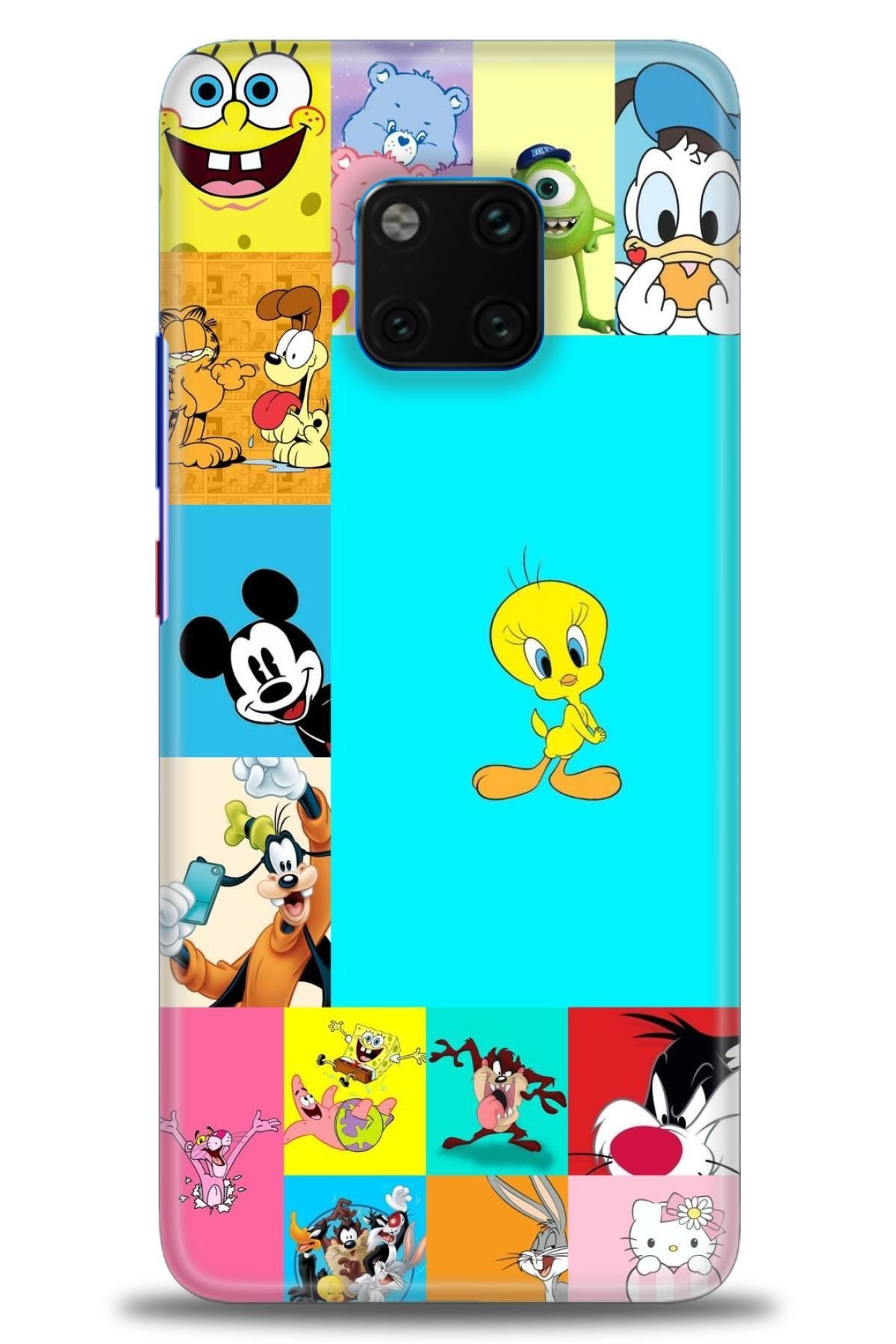 CooperTech Huawei Mate 20 Pro İle Uyumlu HD Baskılı Silikon Kılıf - ÖzelSeri Huawei - 957