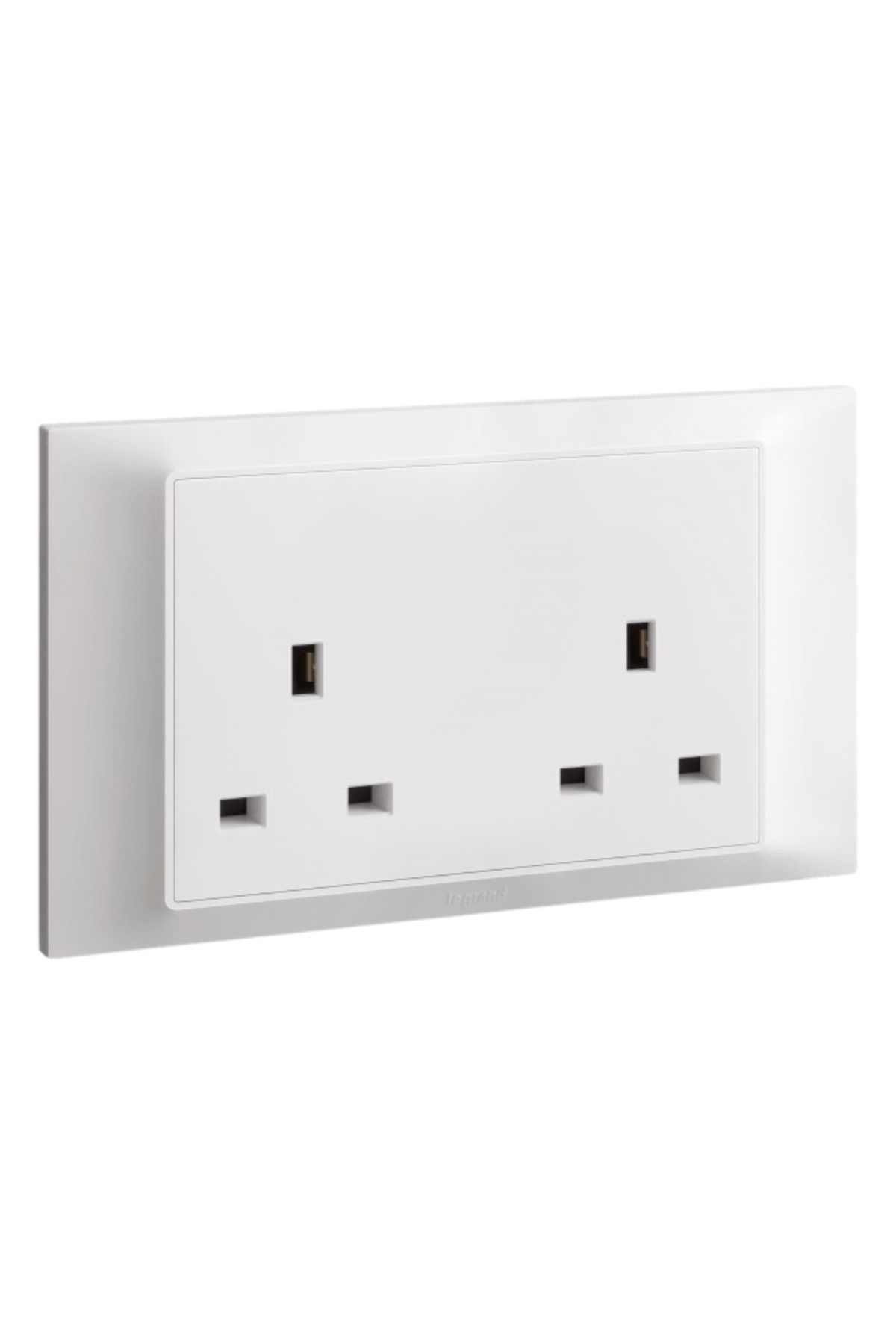 Legrand-10 pieces of 13A white plug socket with switch Legrand 2