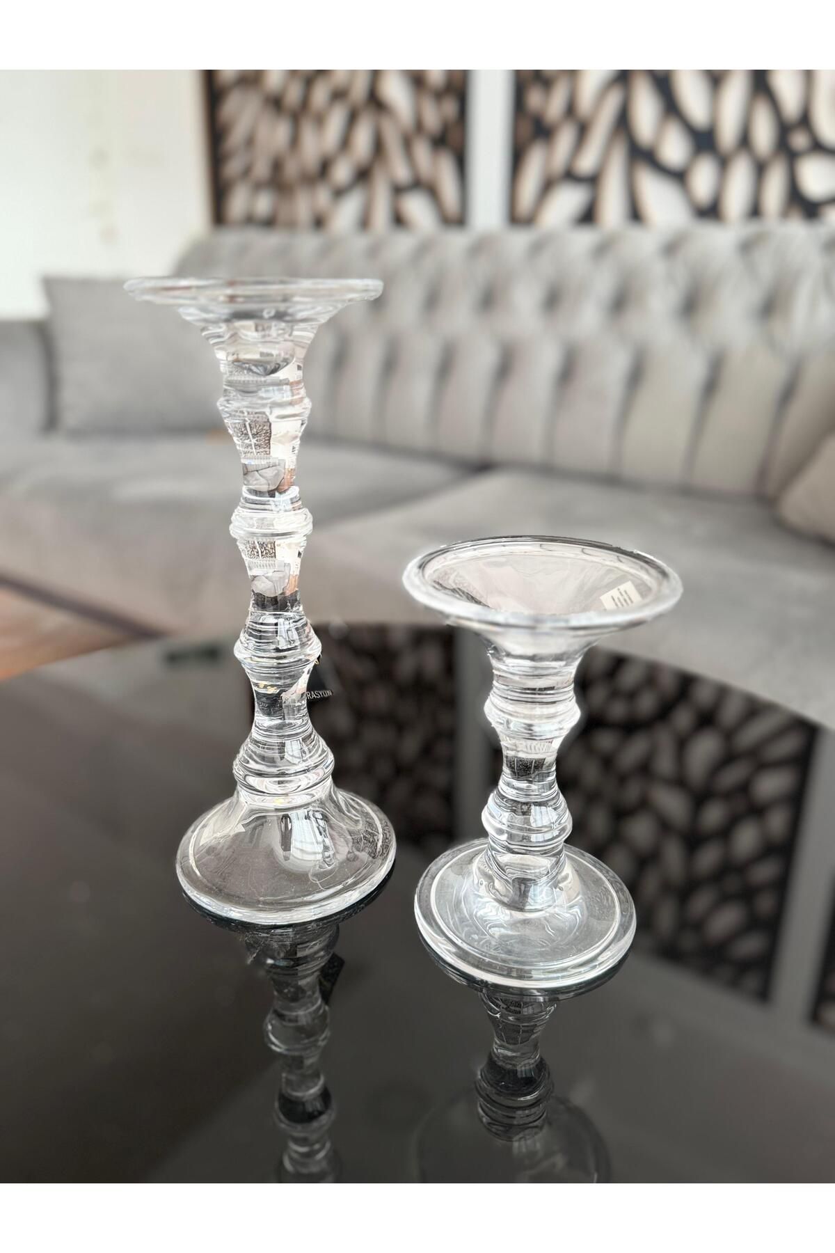 Botanic Aura cam şamdan