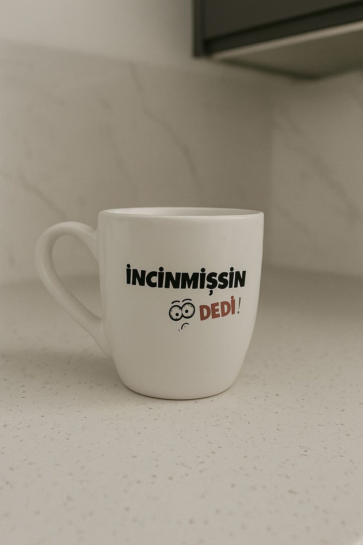 Tasarım İncinmişsin Dedi - Bulut Kupa - Hediyelik Seramik Kupa
