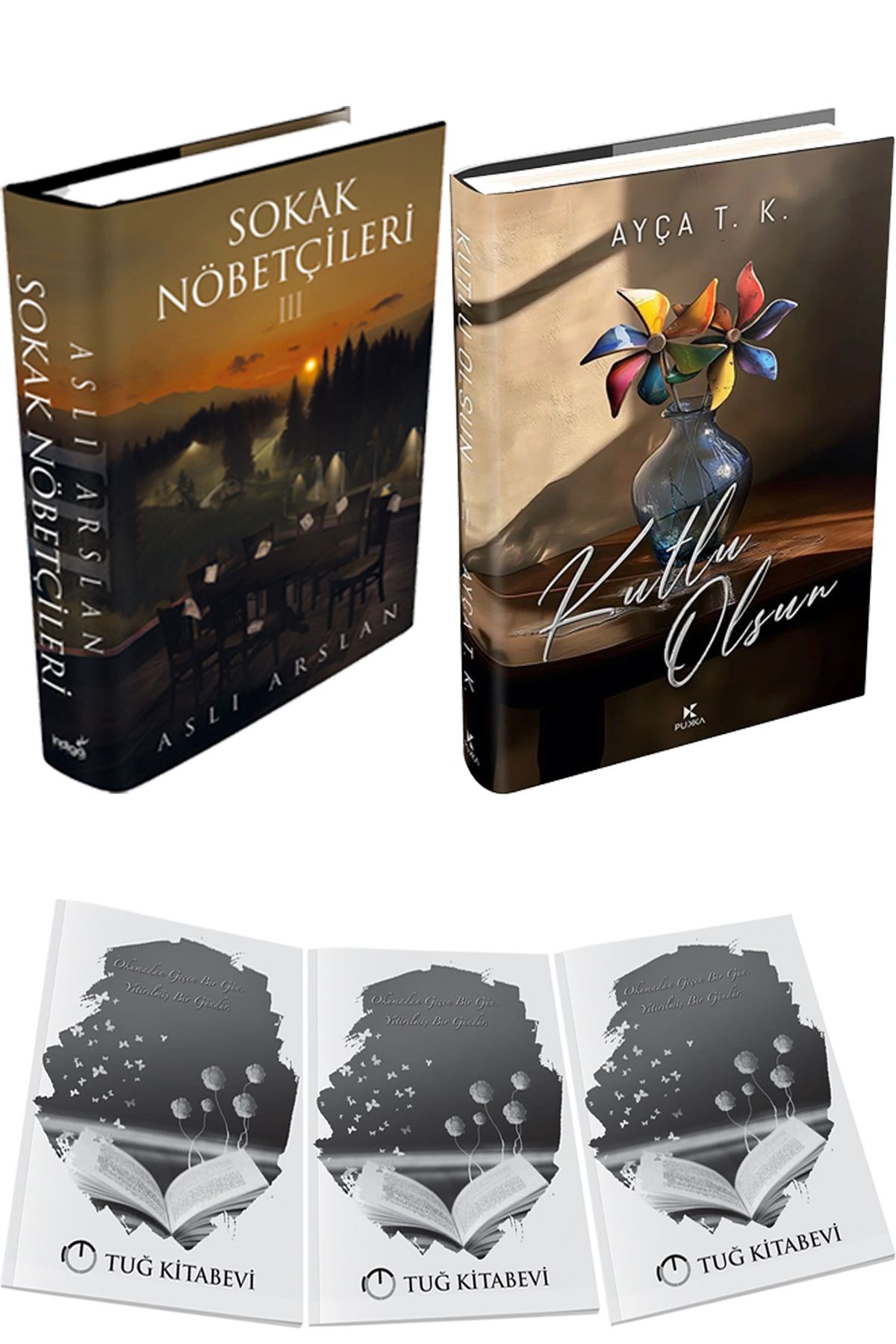 İndigo Kitap Sokak Nöbetçileri 3 Ciltli ve Kutlu Olsun 2 Ciltli + Hediyeli
