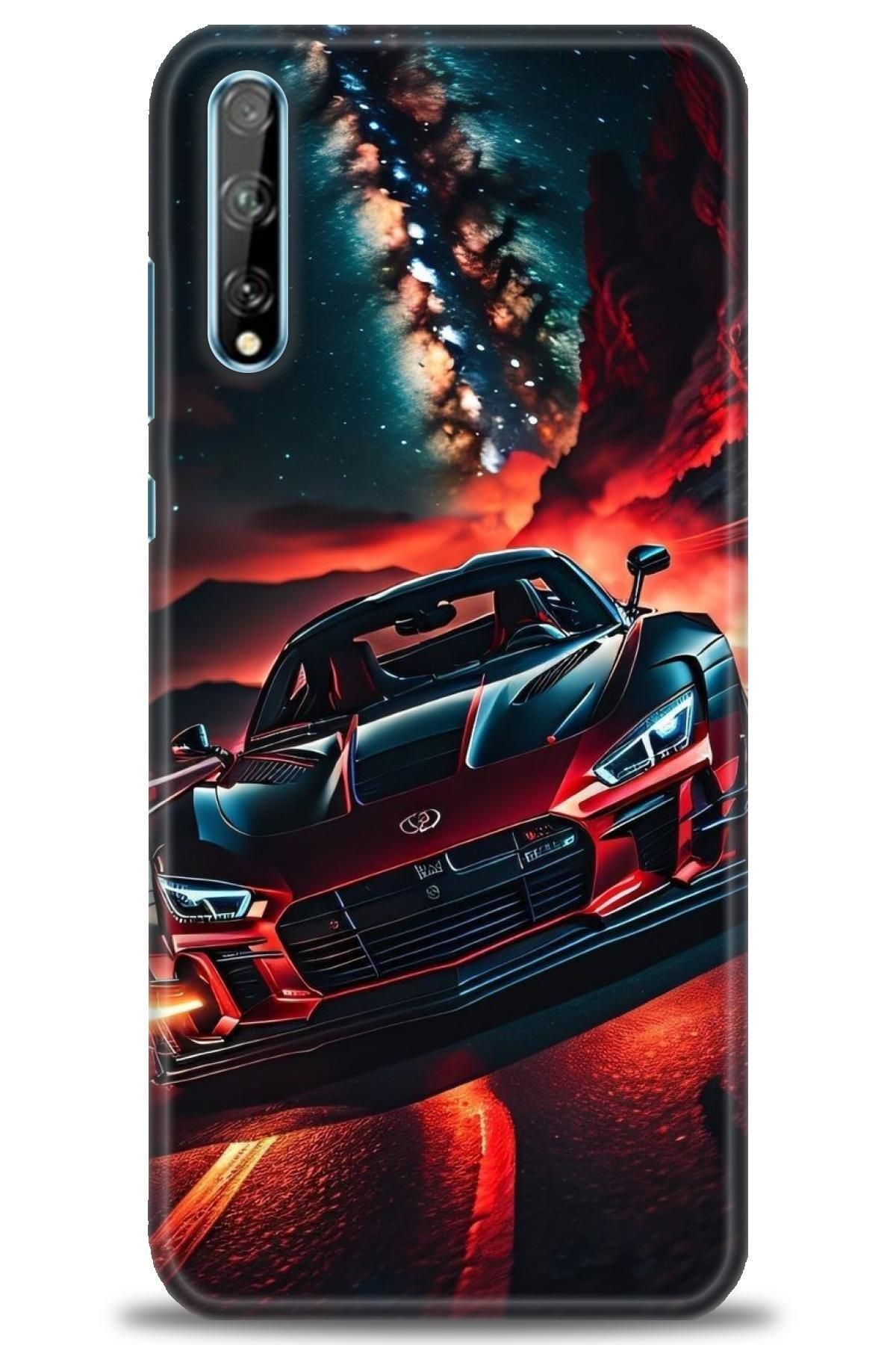 CooperTech Huawei P Smart S İle Uyumlu HD Baskılı Silikon Kılıf - ÖzelSeri Huawei - 858