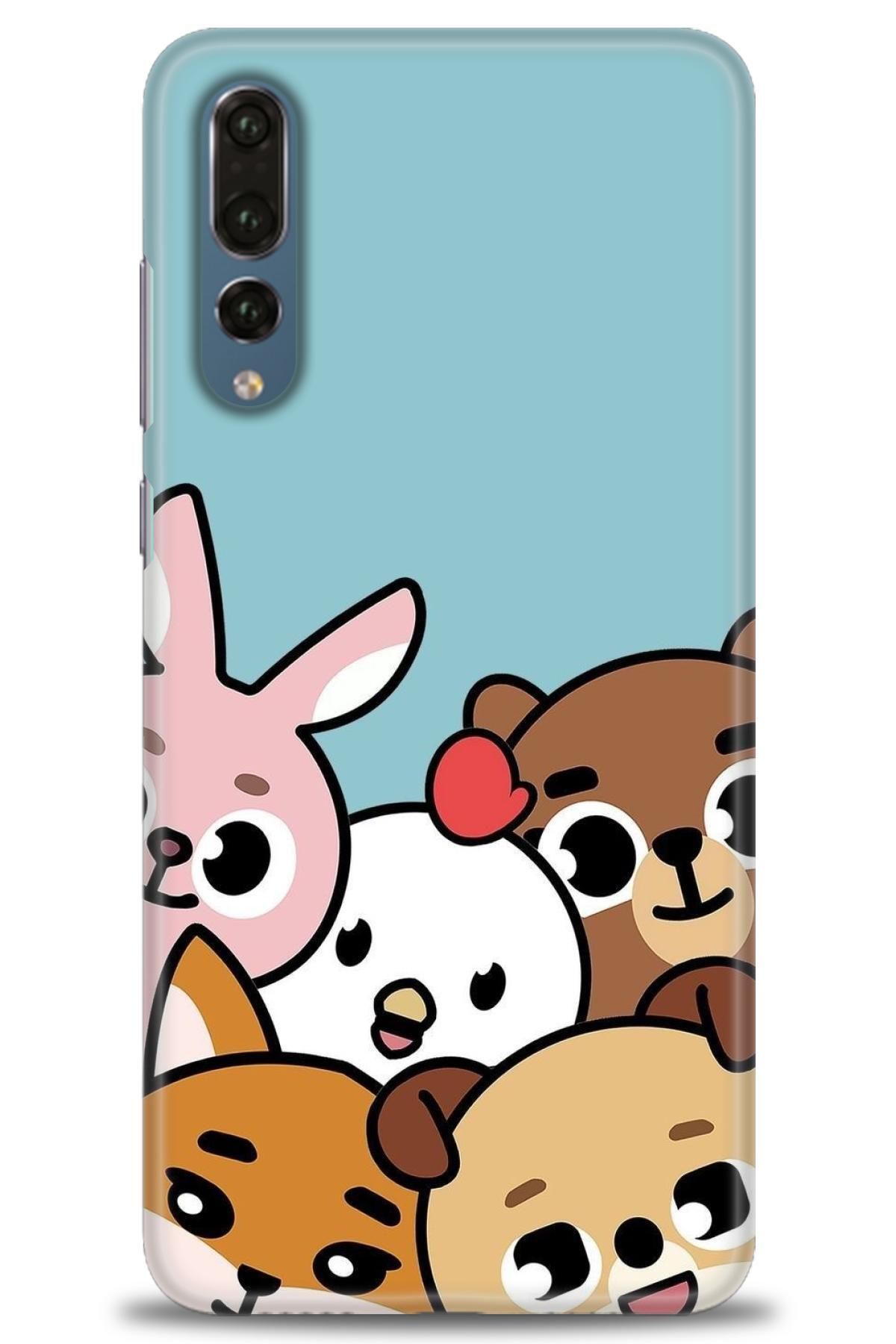 CooperTech Huawei P20 Pro İle Uyumlu HD Baskılı Silikon Kılıf - ÖzelSeri Huawei - 388