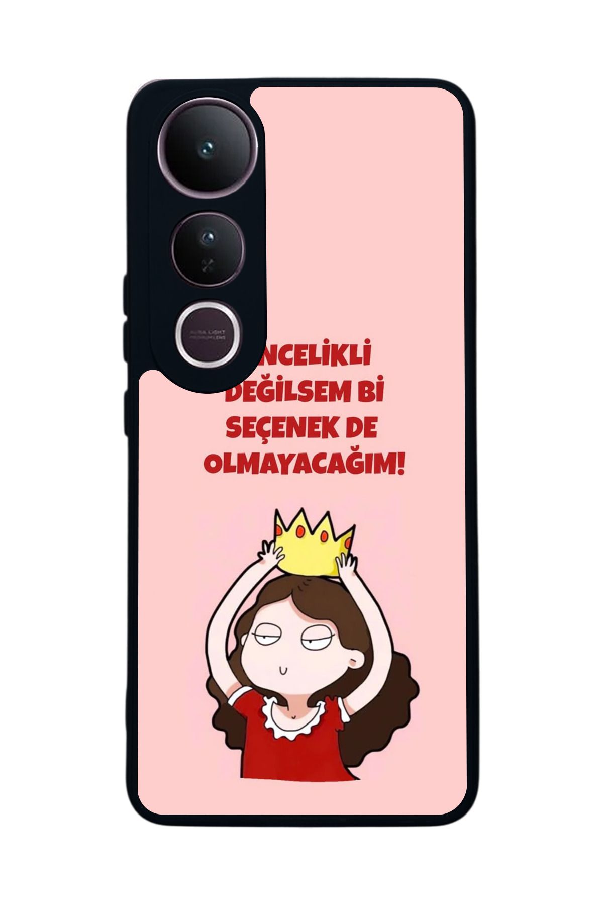 BGAKSESUAR Vivo V50 Lite Uyumlu Kılıf – Yumuşak Silikon, Koruyucu, Şok Emici Kapak