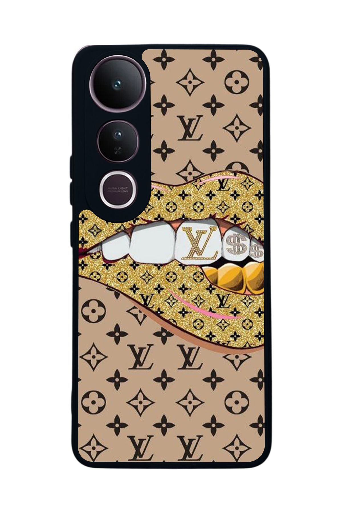 BGAKSESUAR Vivo V50 Lite Uyumlu Kılıf – Yumuşak Silikon, Koruyucu, Şok Emici Kapak