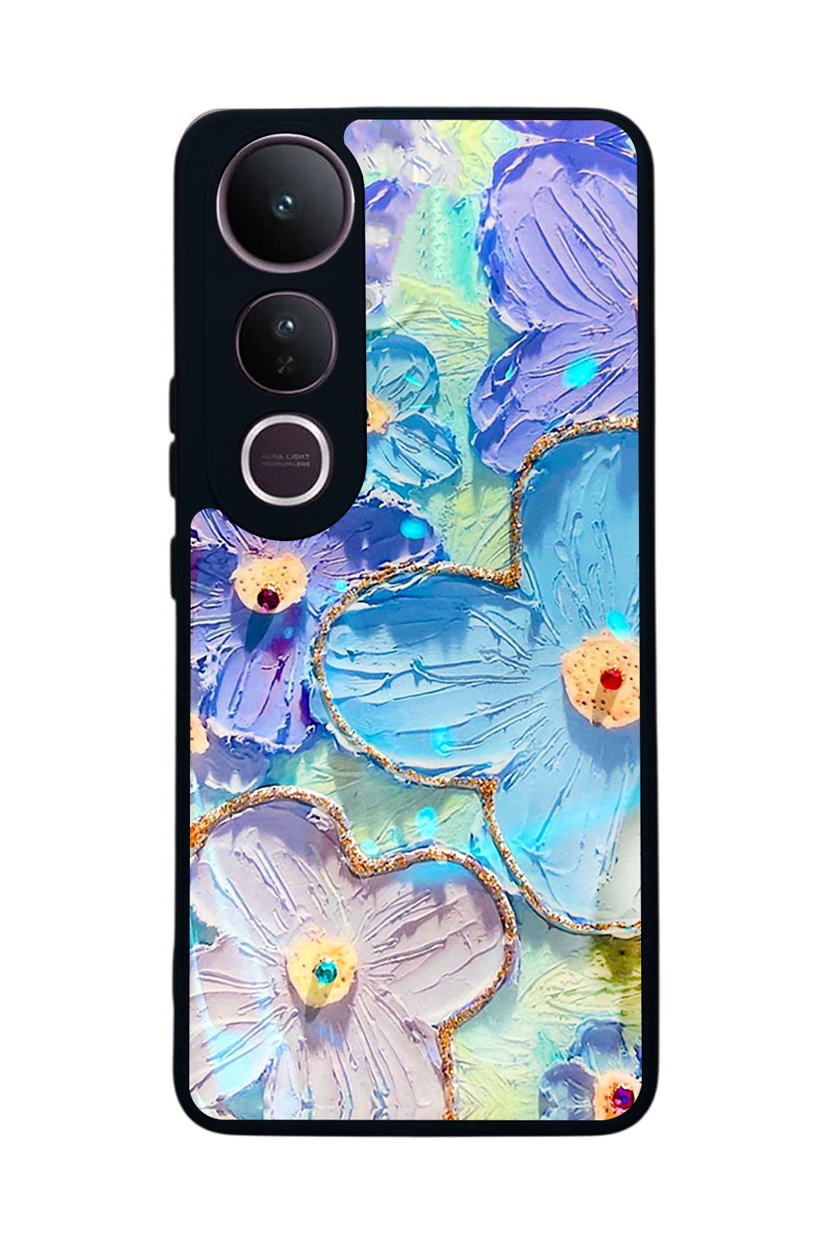 BGAKSESUAR Vivo V50 Lite Uyumlu Kılıf – Yumuşak Silikon, Koruyucu, Şok Emici Kapak