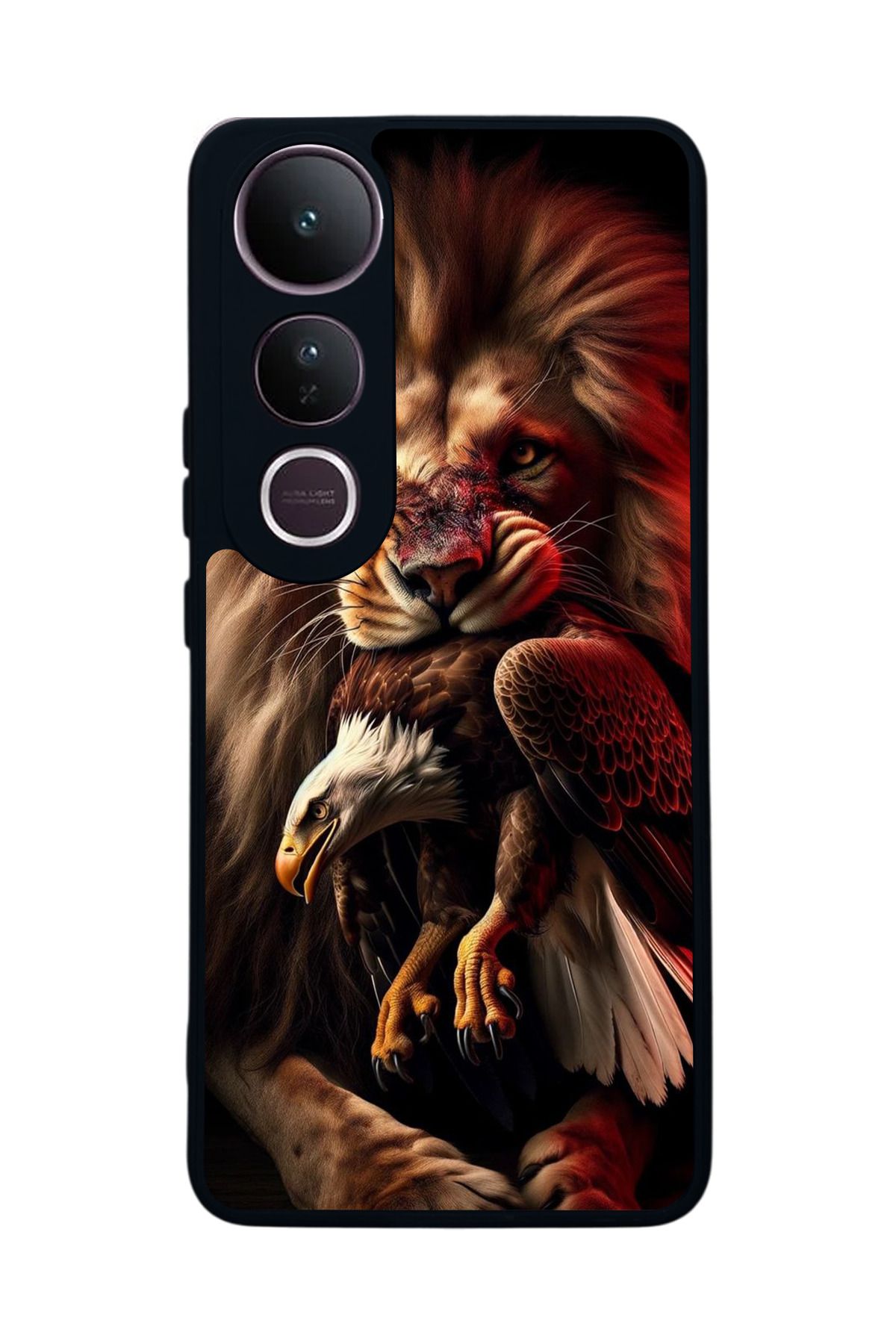 BGAKSESUAR Vivo V50 Lite Uyumlu Kılıf – Yumuşak Silikon, Koruyucu, Şok Emici Kapak