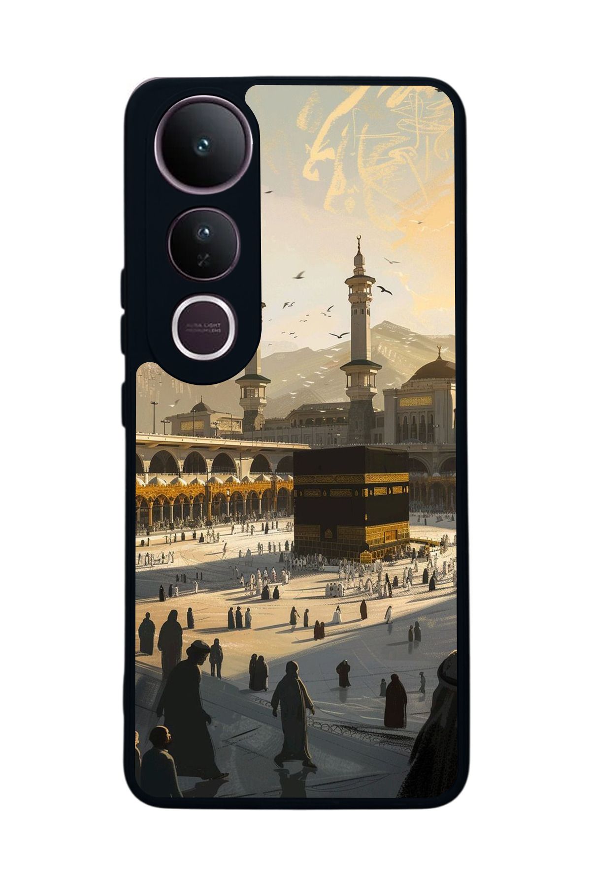 BGAKSESUAR Vivo V50 Lite Uyumlu Kılıf – Yumuşak Silikon, Koruyucu, Şok Emici Kapak
