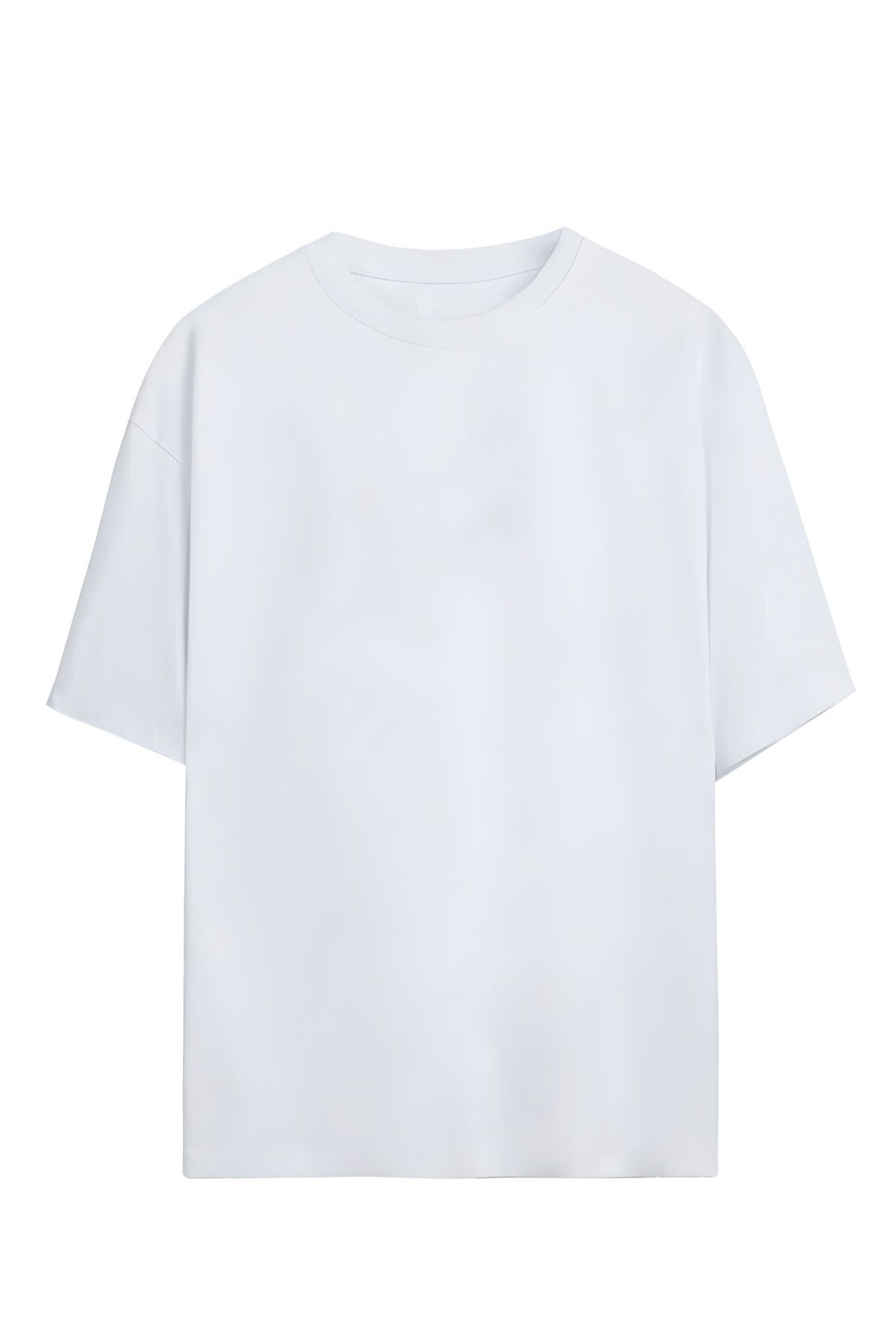 MAGORS GraffTee Unisex Oversize Geniş Kesim %100 Pamuk Basic Bisiklet Yaka T-shirt