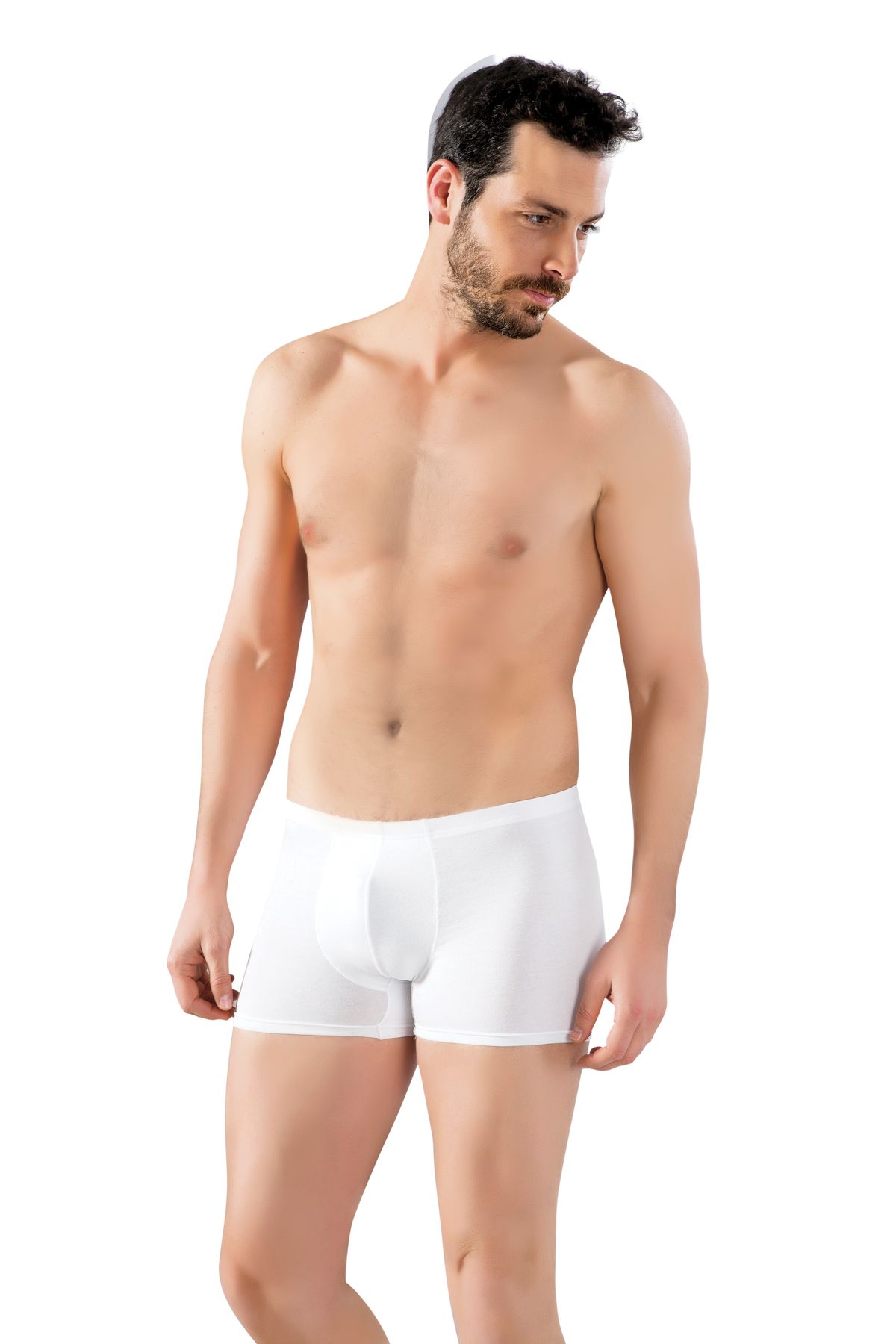LÜXDRM 2"li bamboo viskon karışımlı erkek boxer
