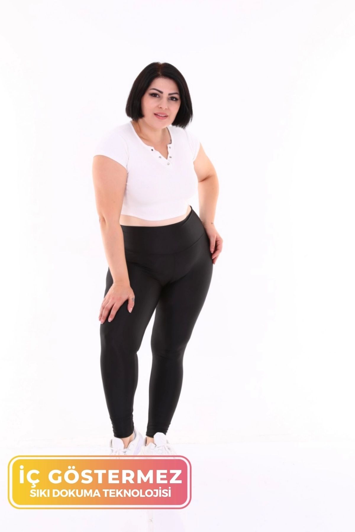 Por Favor Yüksek Bel Toparlayıcı Sıkılaştırıcı Korse Push Up Özellikli İthal Dalgıç Tayt