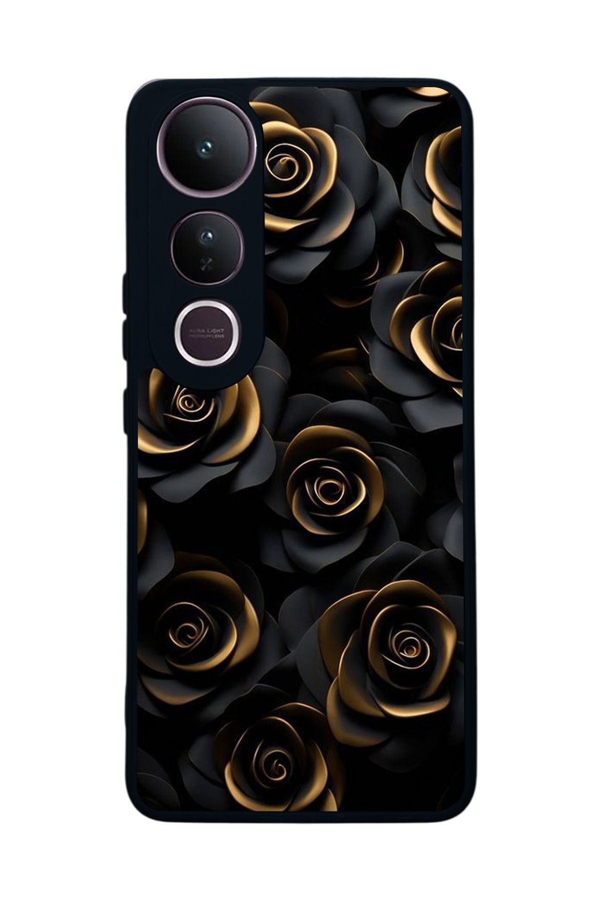 BGAKSESUAR Vivo V50 Lite Uyumlu Kılıf – Yumuşak Silikon, Koruyucu, Şok Emici Kapak