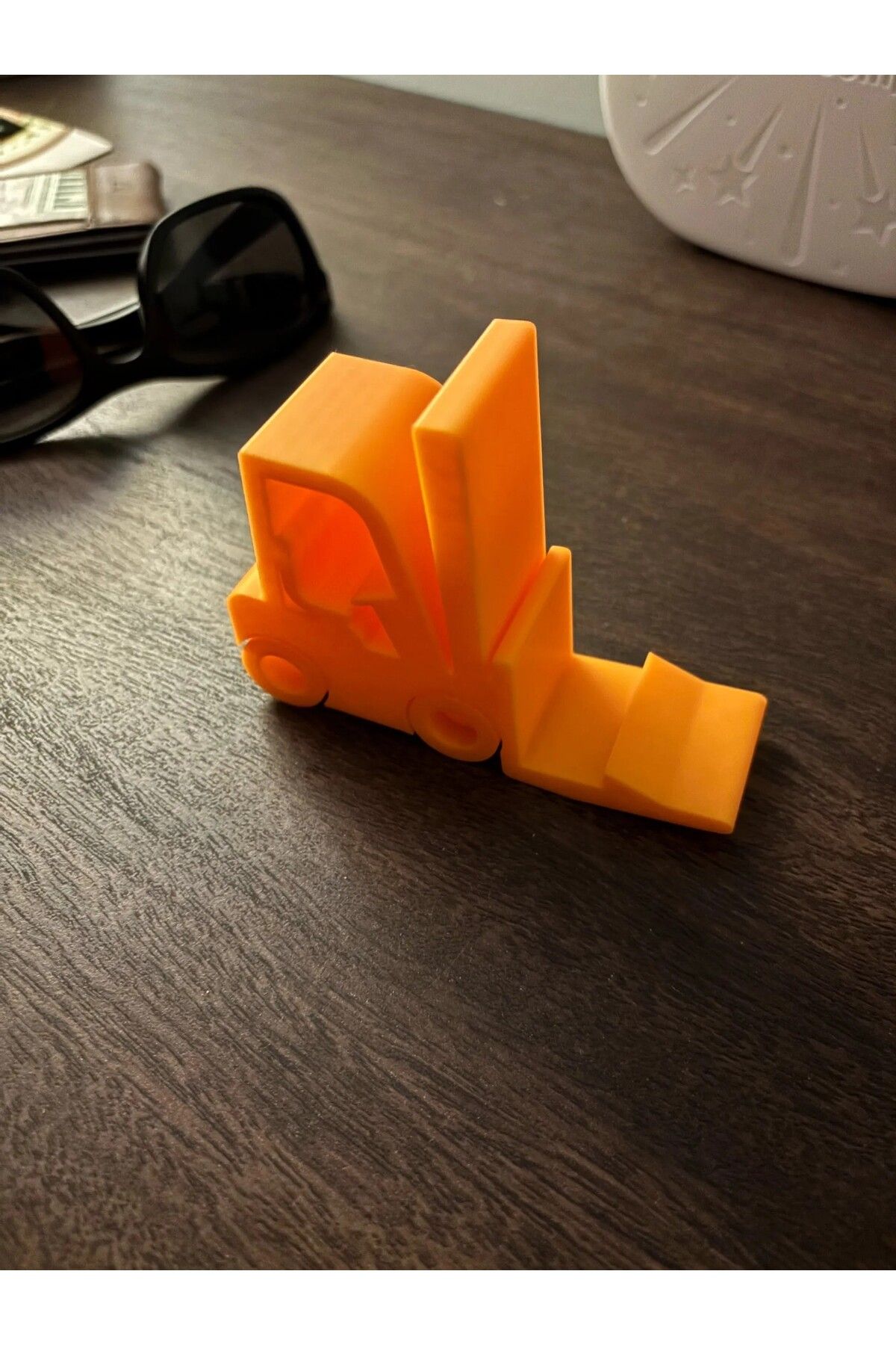 Kadir3D TELEFON TUTUCU - FORKLİFT ŞEKLİNDE - DEKORATİF - STAND ( Tüm Modeller )