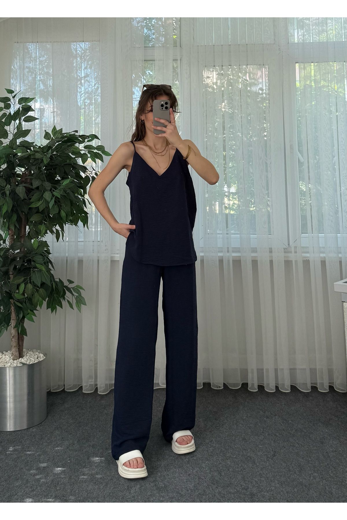LUVESSE Lacivert  Takım