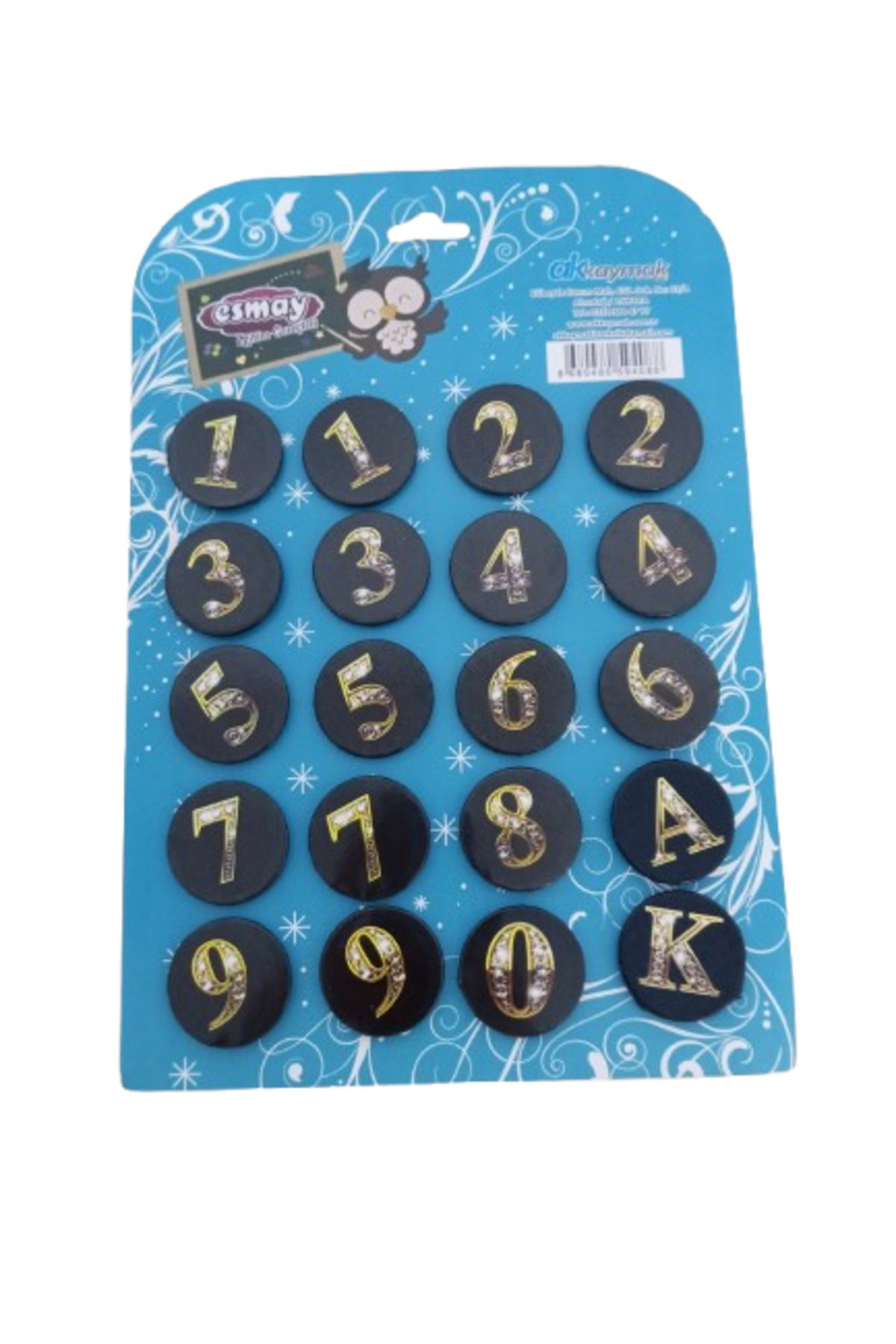 gnsstore Esmay Rozet Rakam R49 -20