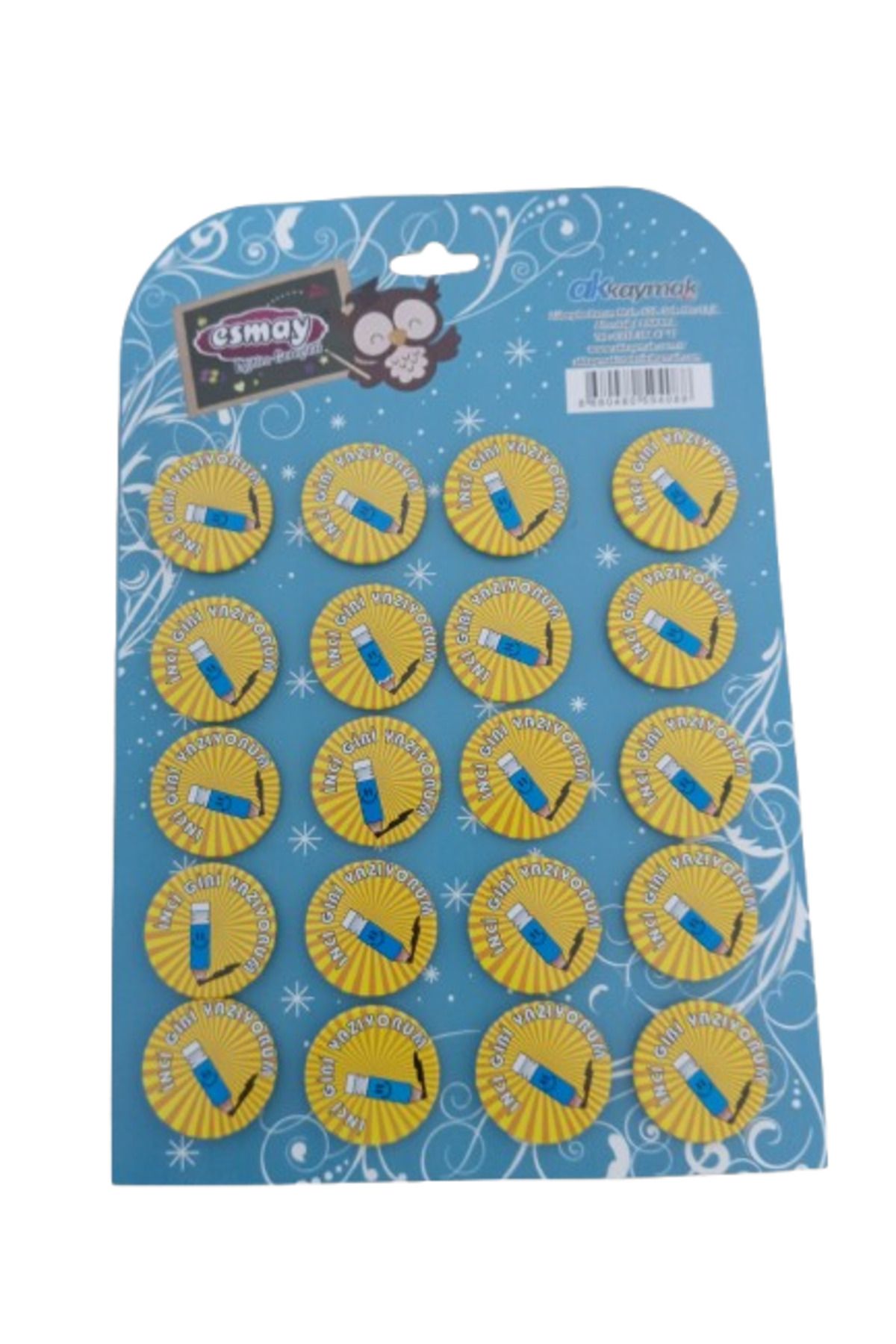 gnsstore Esmay Rozet İnci Gibi Yazıyorum R25 -20