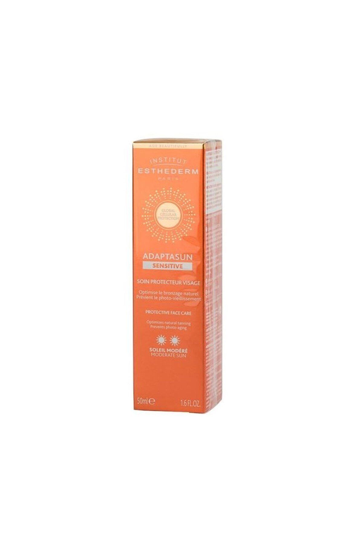 Institut Esthederm Protective Sun Care Oil For Body And Hair 150 ml ( Moderate Sun )