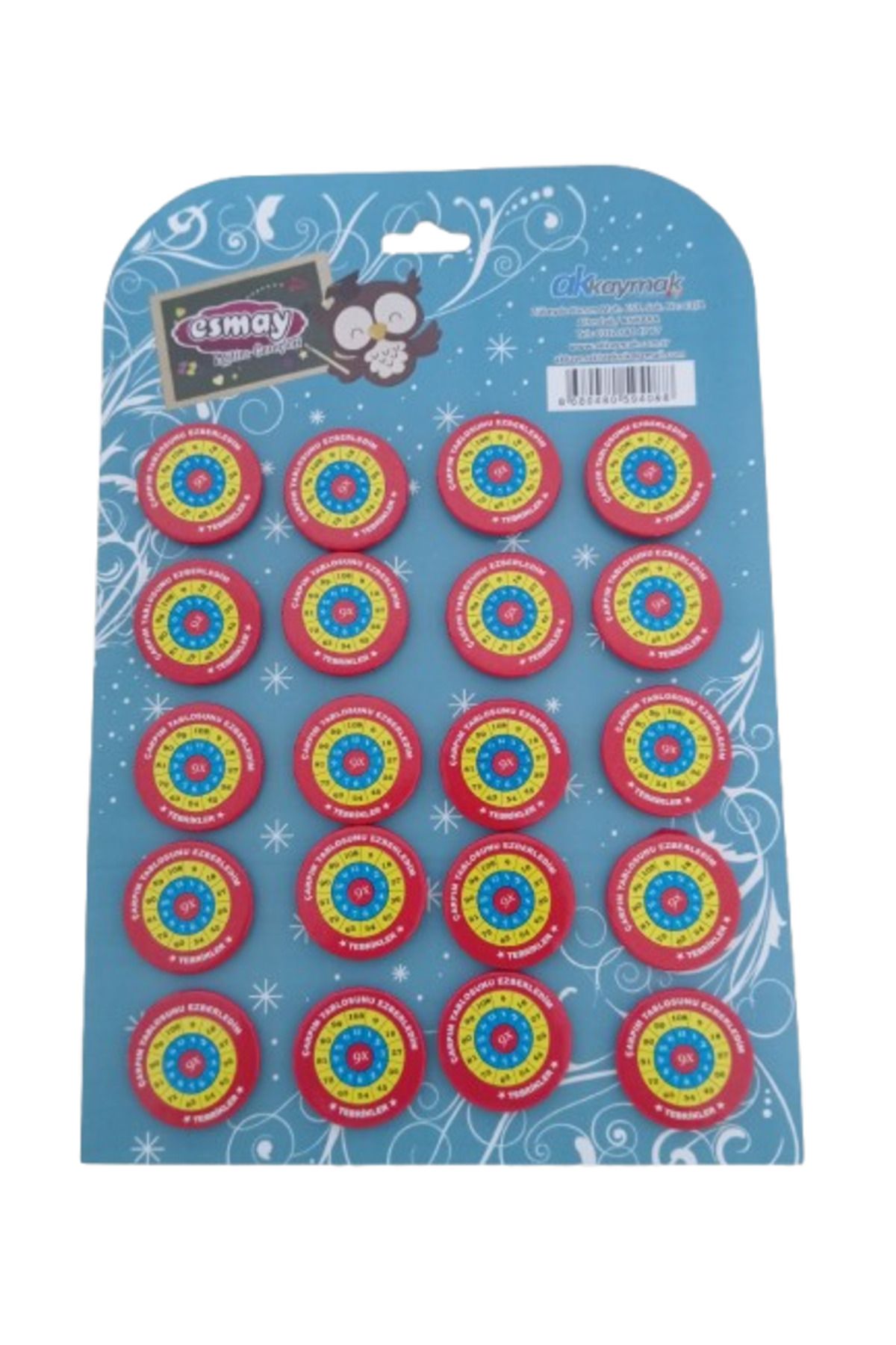 gnsstore Esmay Rozet Çarpım Tablosunu Ezberledim R58-20