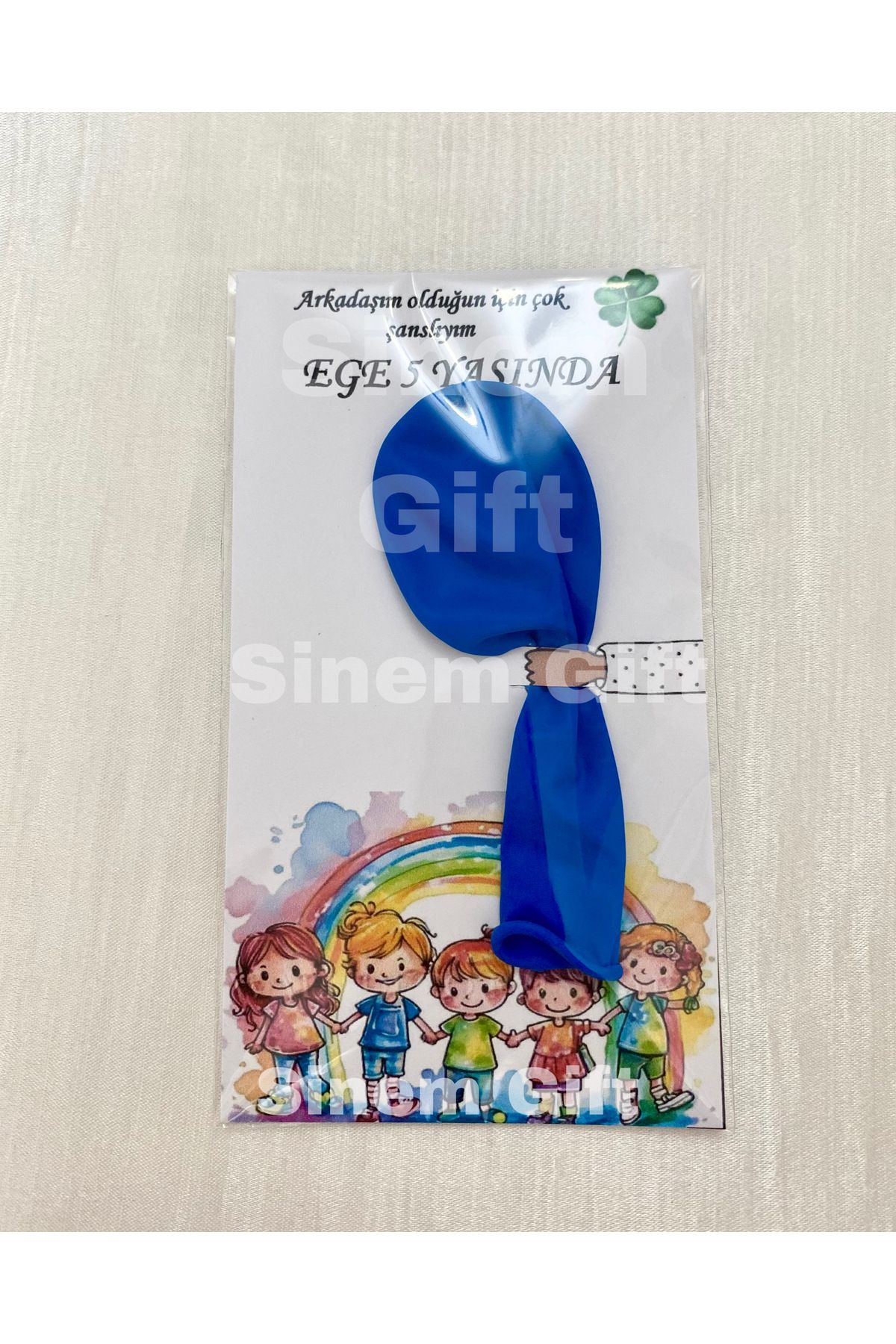 Sinem Gift 20 Adet Doğum Günü Hediyelik Balon - Arkadaşlık Konseptli Hediyelik -Çocuk Hediyesi