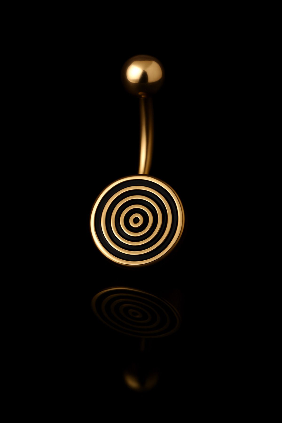 depozoom 316L Cerrahi Çelik Spiral Göbek piercingi