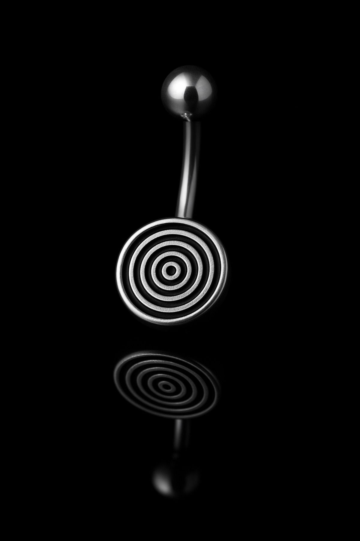 depozoom 316L Cerrahi Çelik Spiral Göbek piercingi