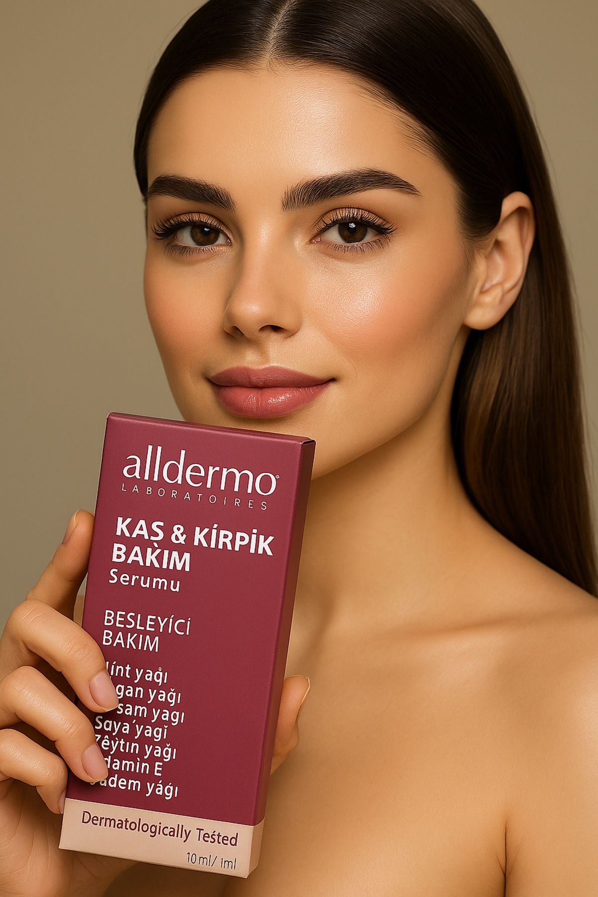 DERMASTUDİO Kaş & Kirpik Besleyici Bakım Serumu 10 Mll + 10 Ml