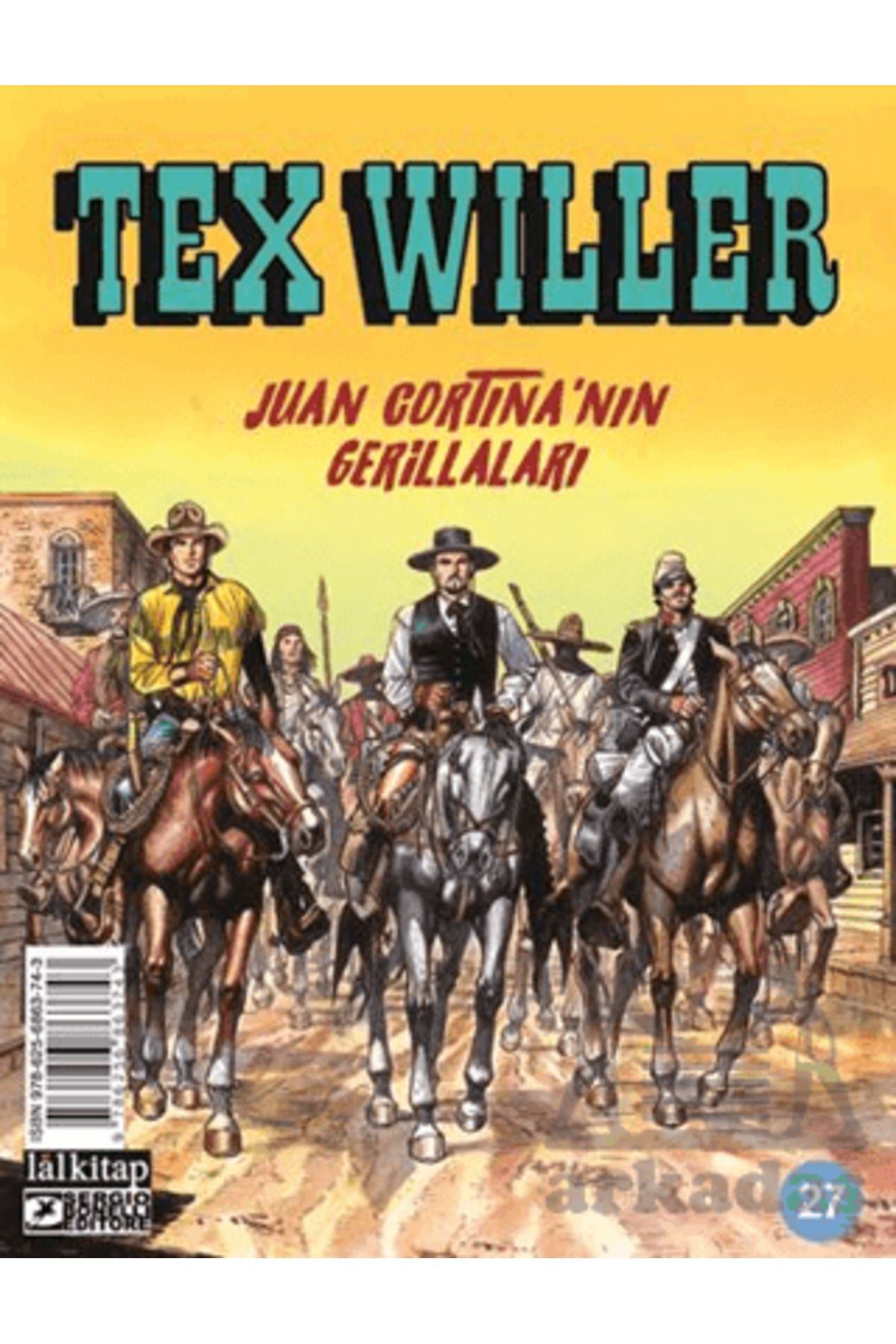 Lal Kitap Tex Willer Sayı 27