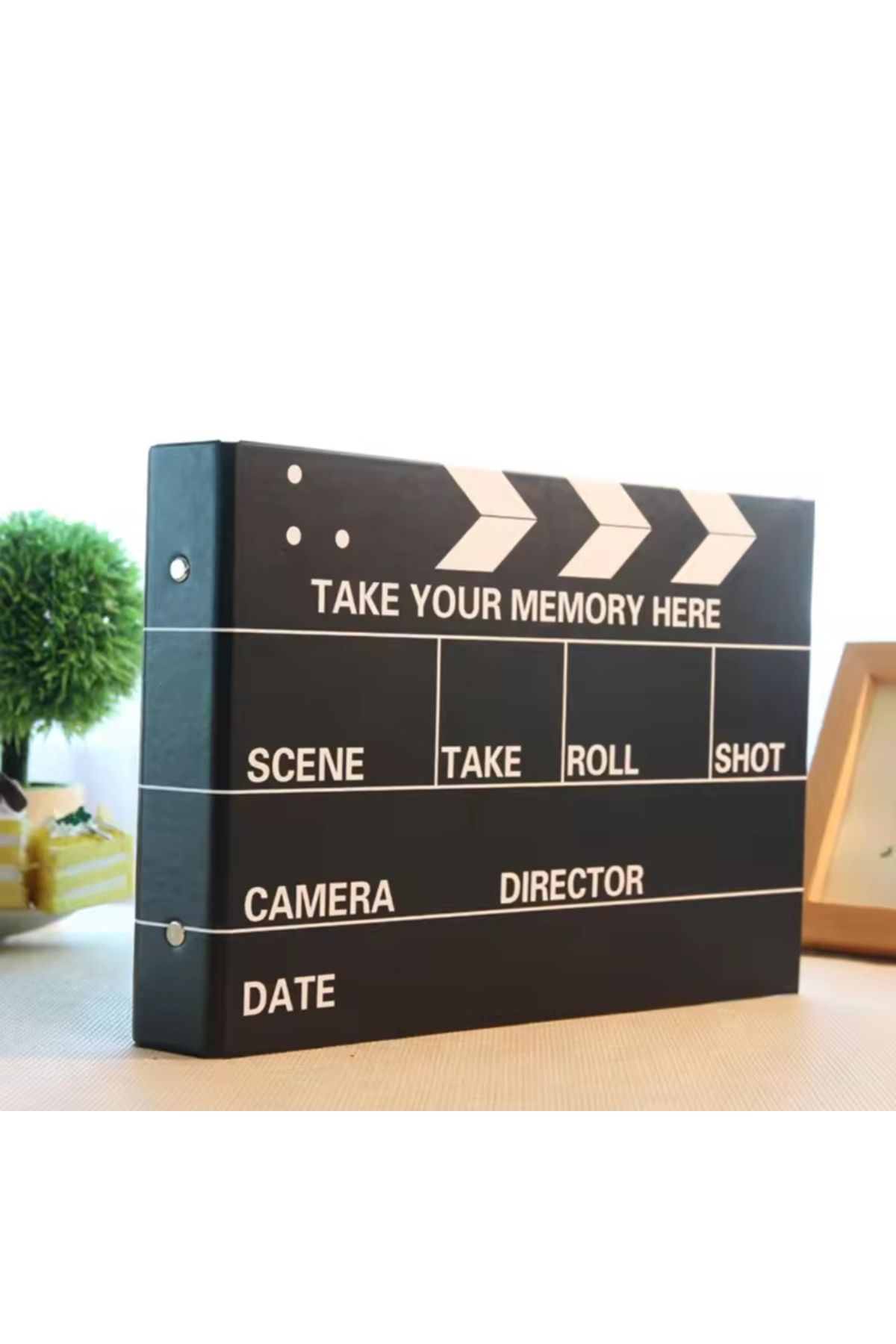 Wolawood Klaket Tasarımlı Fotoğraf Albümü Sinema Film Temalı Hatıra Anı Defteri Özel Nostaljik Hediyelik