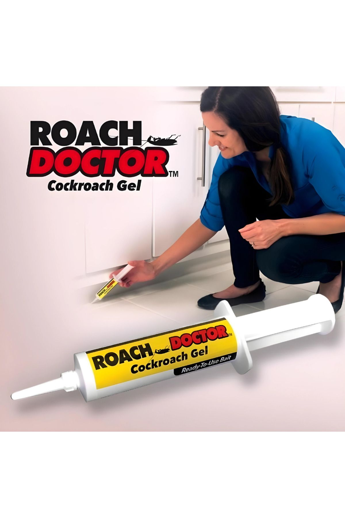 FİAPFO-Set of 10 Roach Doctor APF®- Insect Repellent and Cockroach Killer with Syringe 2