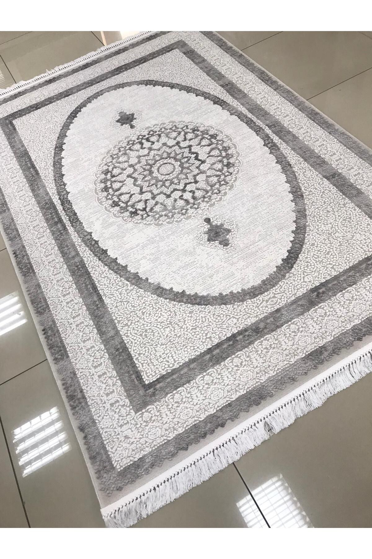Merinos Halı ELEGANCE 73941 097 KREM GRİ