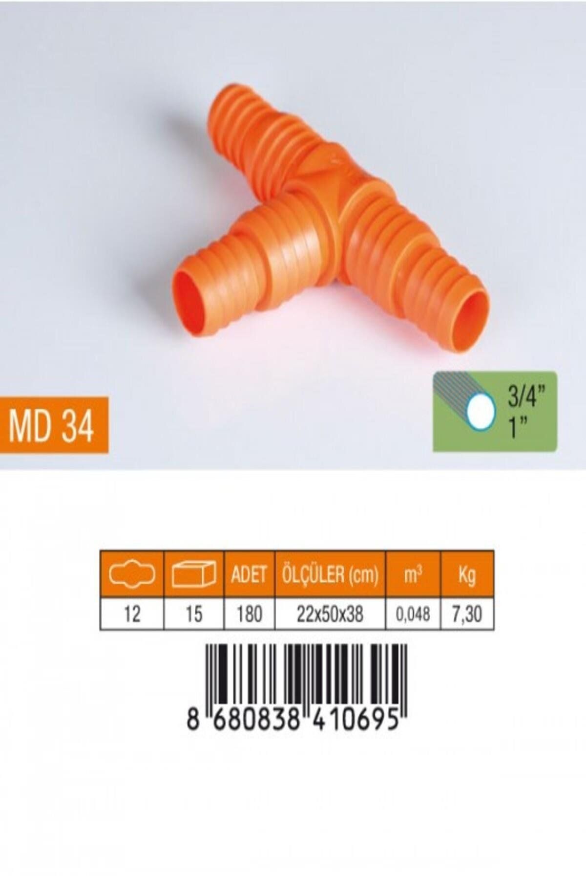 Medalyan 3/4-1-3/4 Normal Te Hortum Eki
