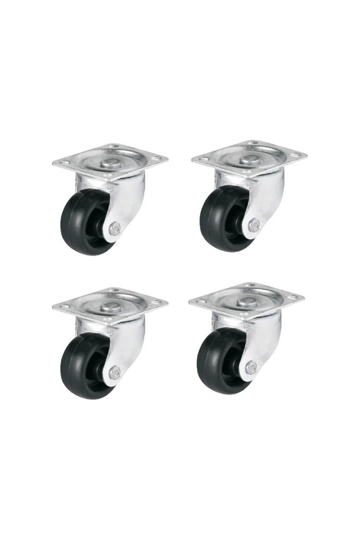 Hts 338- Döner Tablalı Mobilya Tekeri Çap: 28 Mm 4 Ad.