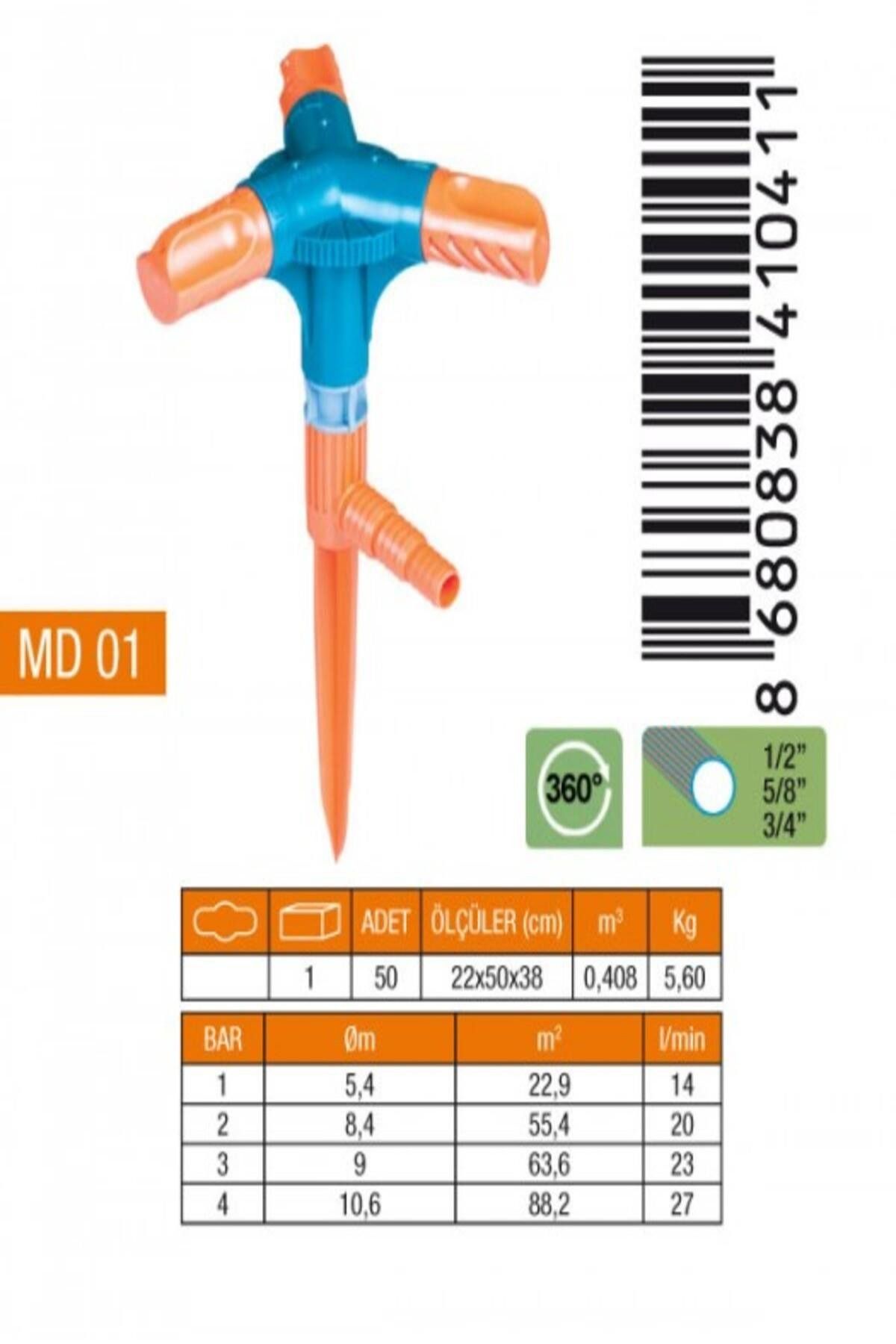 Medalyan Turbo 3 Lü Sprınk