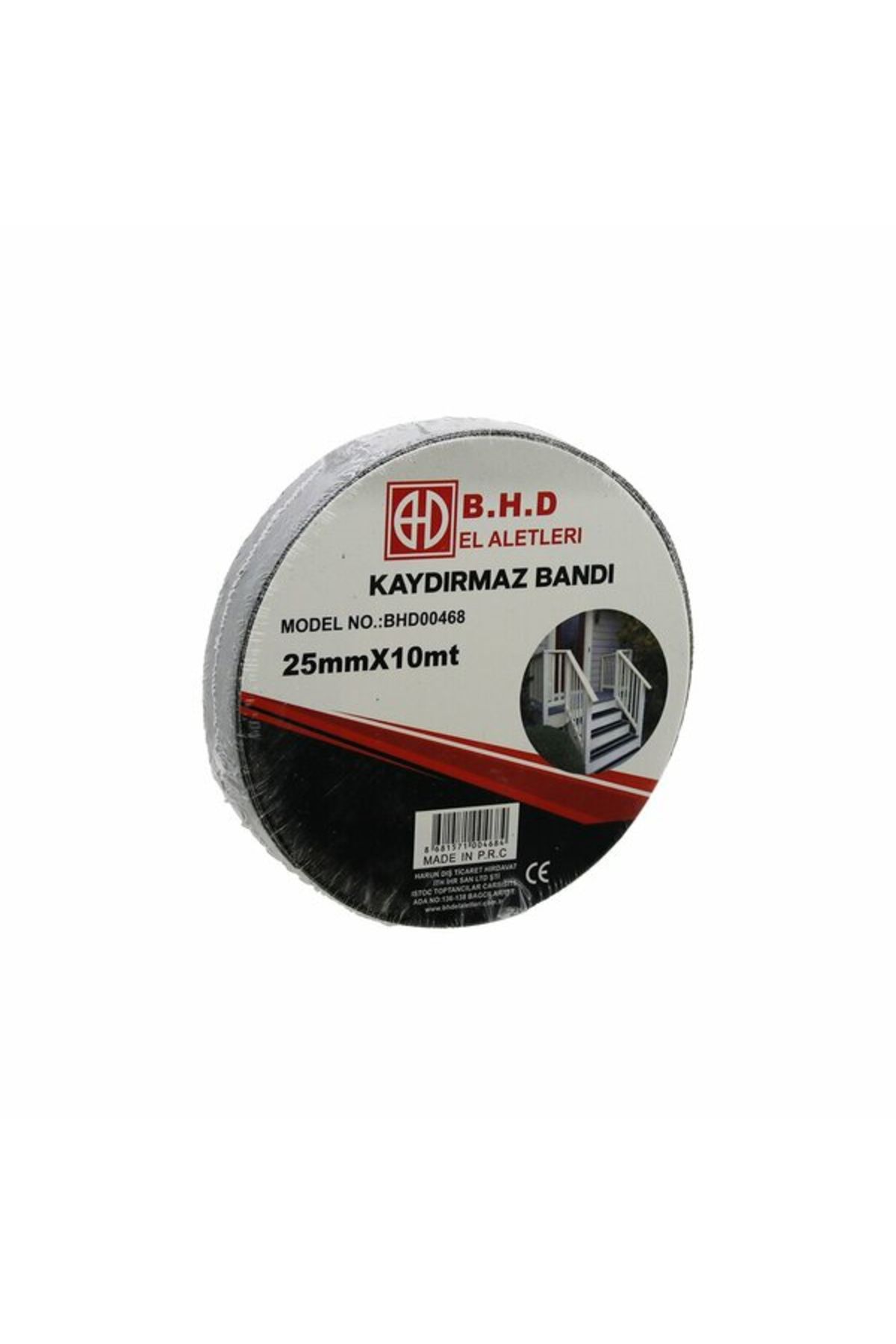 Linarx Kaydırmaz Siyah Bant 25 mm X 10 mt