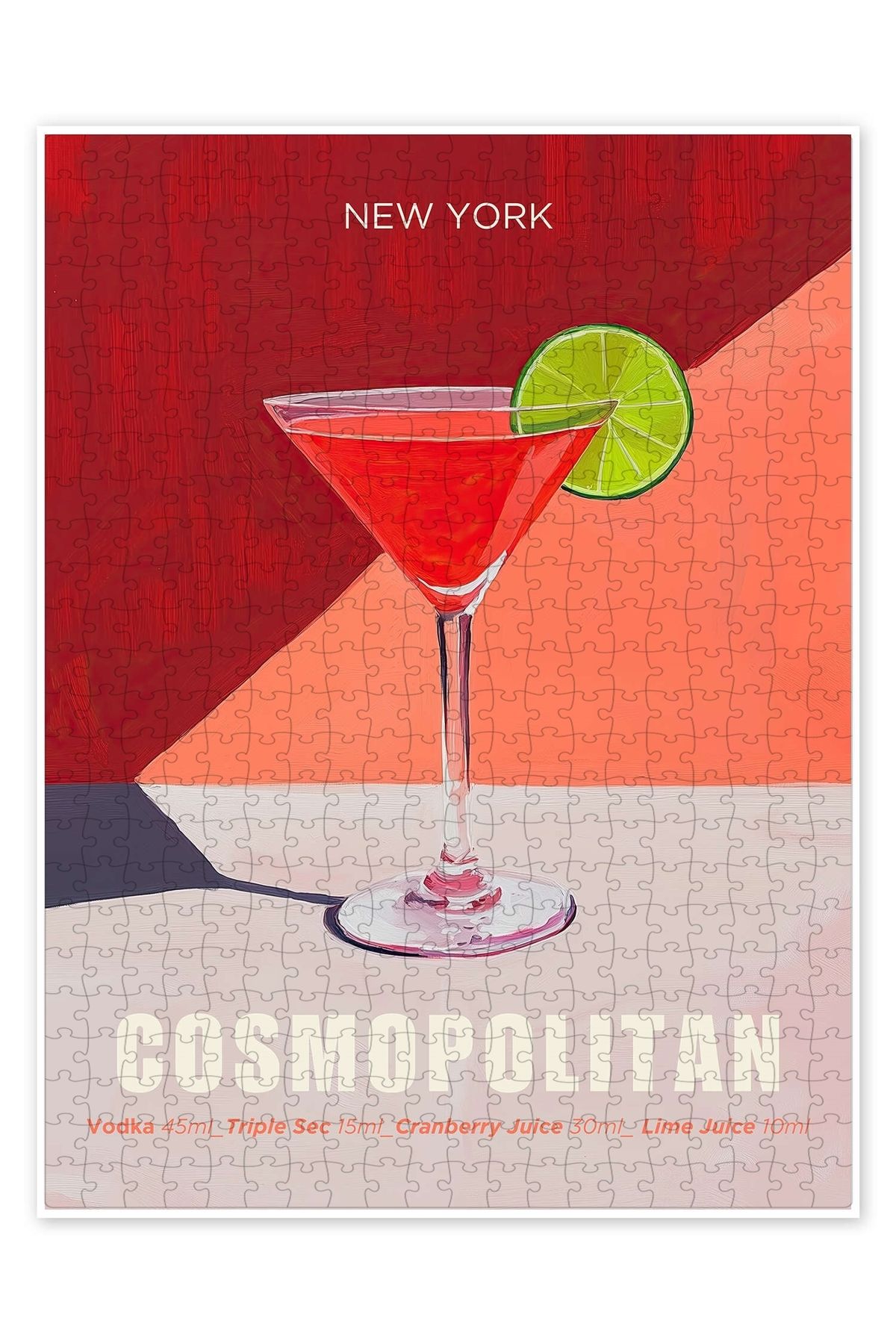 Jeronkarji Cosmopolitan 500 Parça Puzzle Yapboz Mutfak Temalı Yetişkinler için