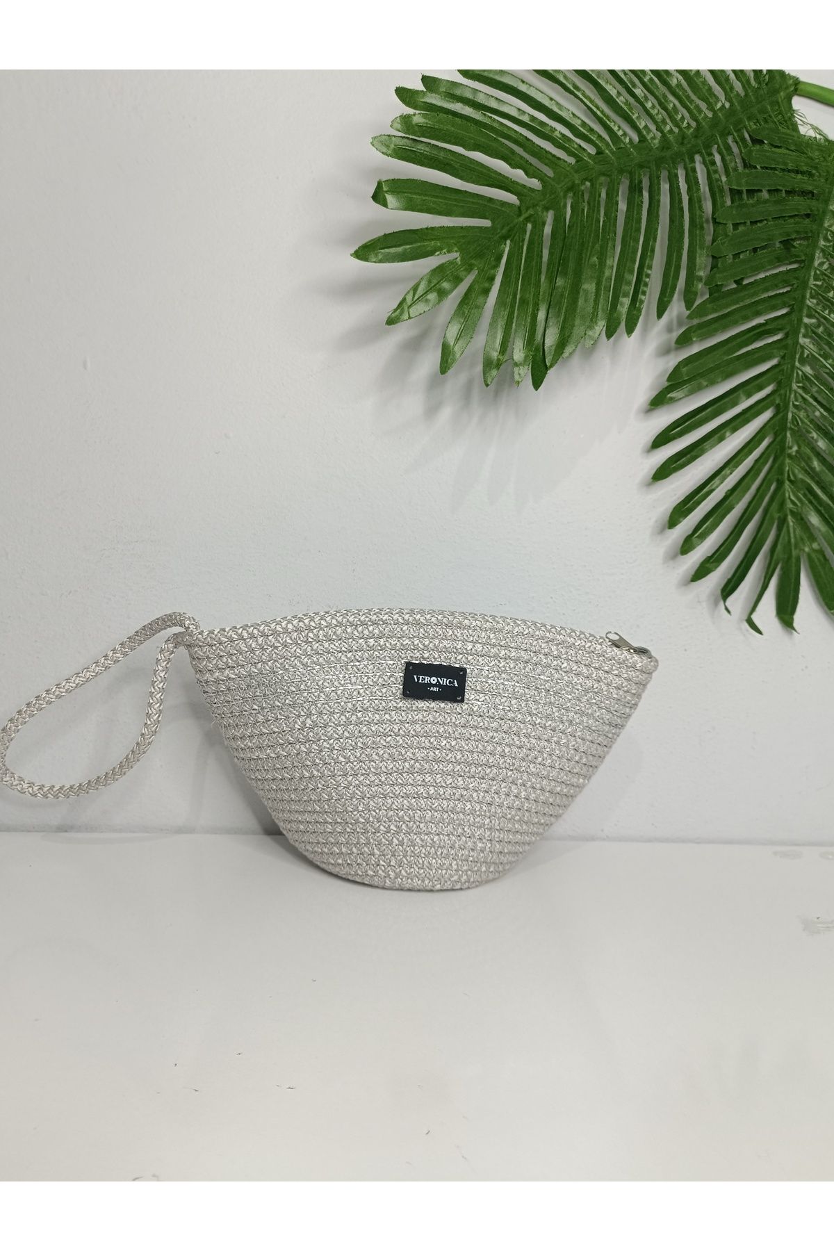 VeronicA Clutch el çantası , polyester Tress çanta