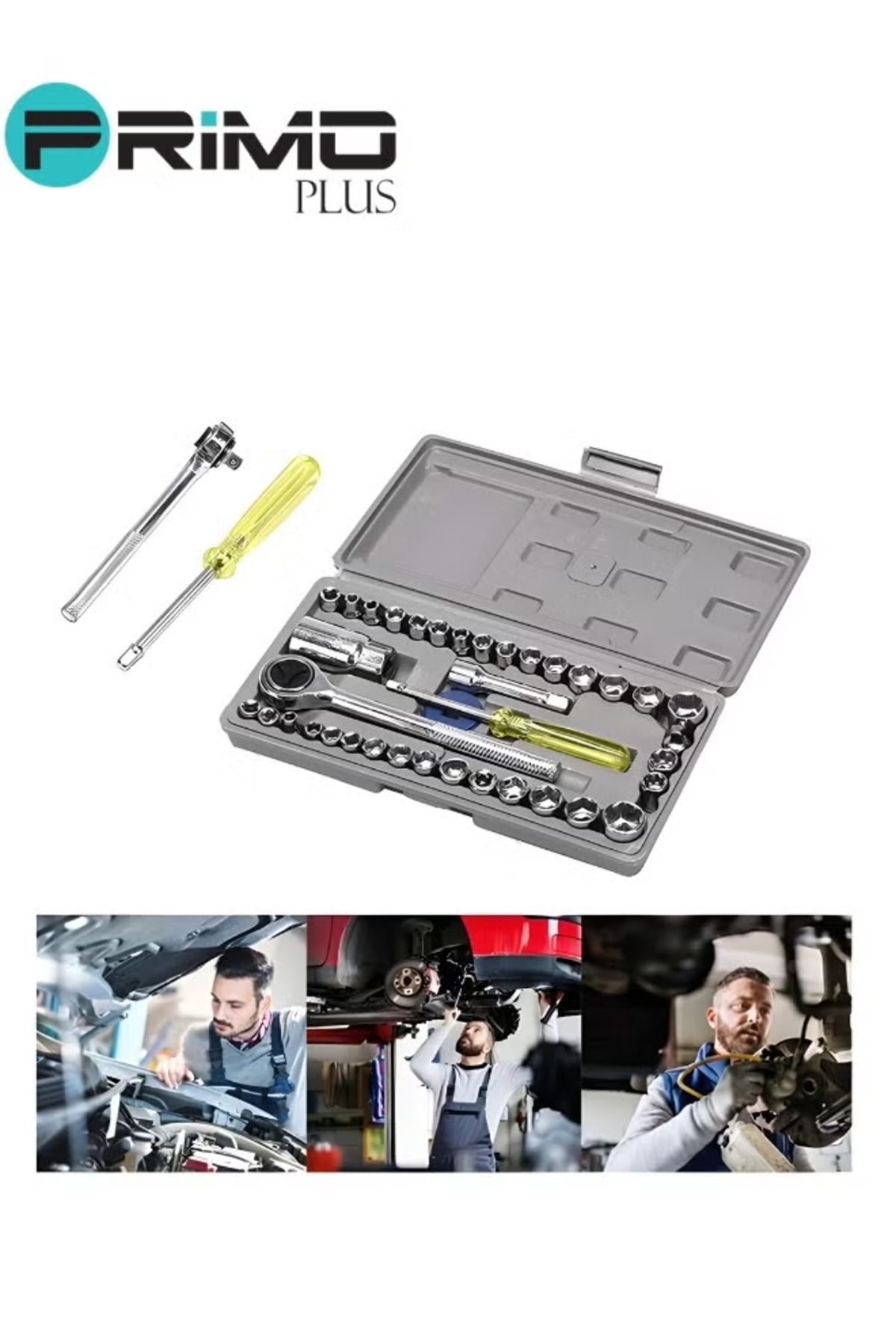 Primo Plus-40 PCs Combination Socket Wrench Set 4