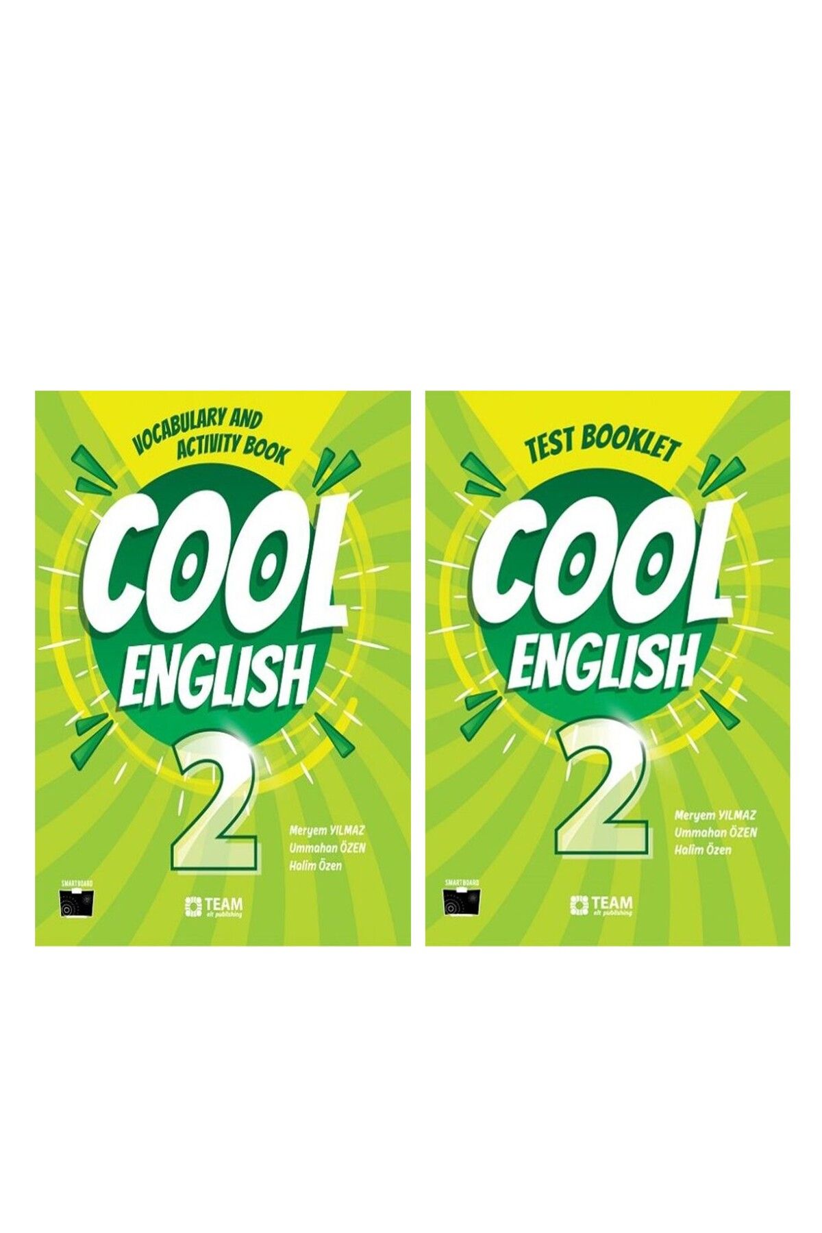 Ankara Kitap Merkezi Team Elt 2. Sınıf Cool English Test Booklet ve Cool English Vocabulary and Activity Book Seti 2 Kita