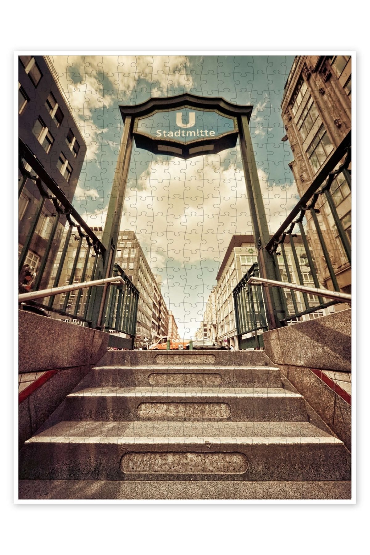 Jeronkarji Berlin Urban Core | 02 500 Parça Puzzle Yapboz Şehir Manzara Temalı Hobilik