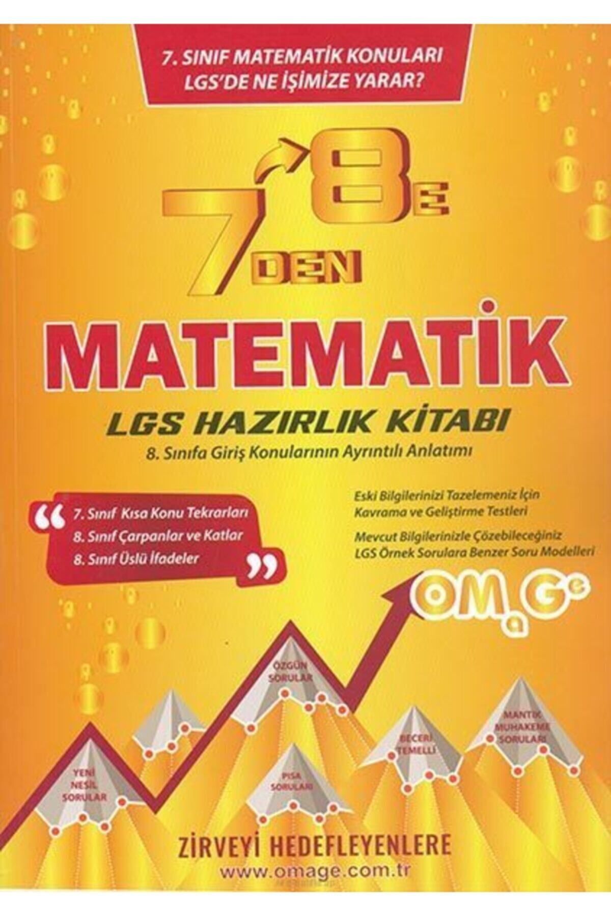 Altın Nokta Yayınevi Omage Matematik Lgs Hazırlık Kitabı 7'den 8'e