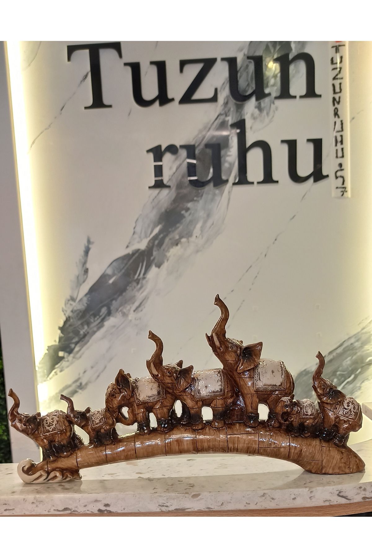 Tuzun Ruhu 7'Lİ BÜYÜKLÜ KÜÇÜKLÜ FİLLER BİBLOSU