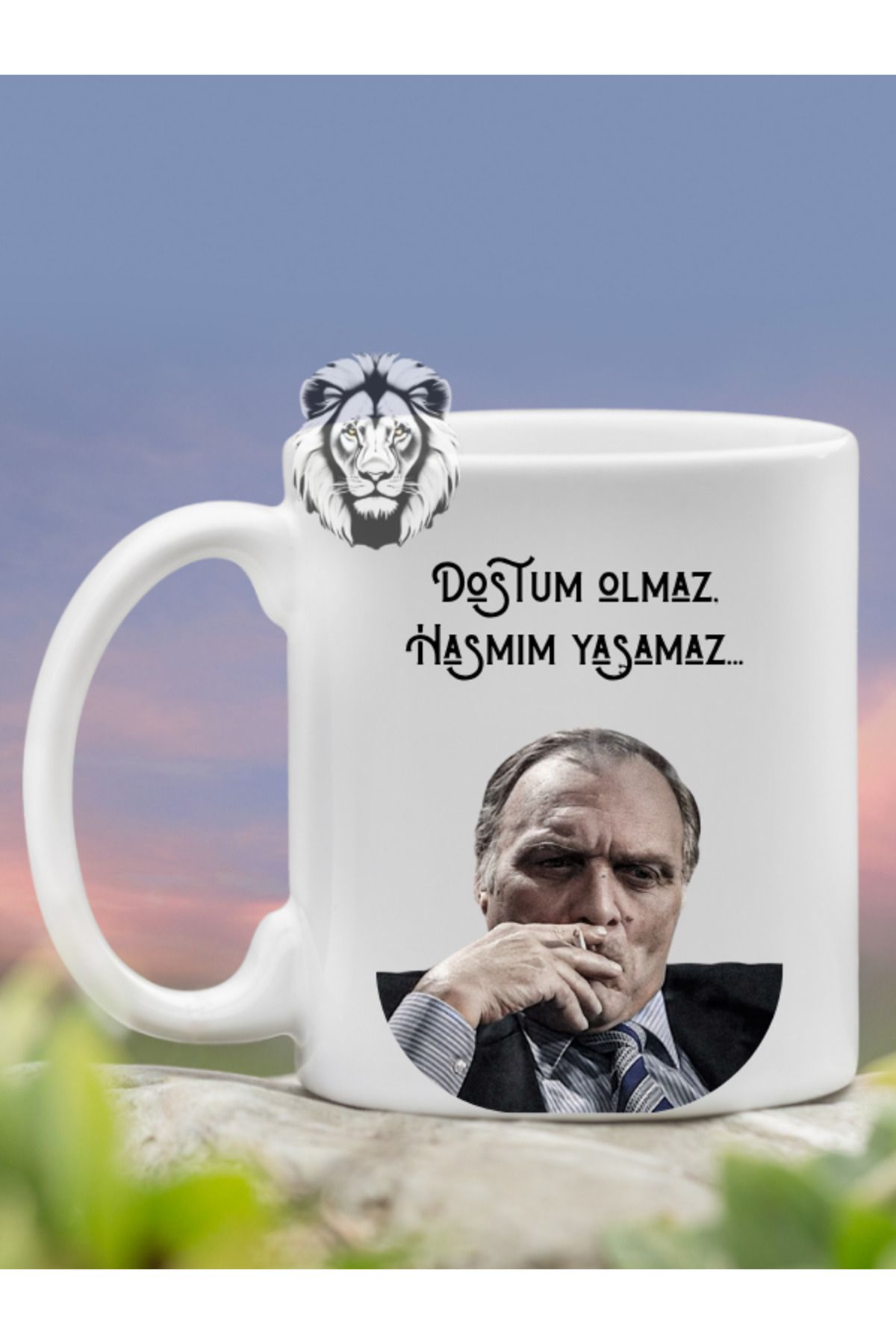 shop LAZ ZİYA KARAKTER VE SÖZ BASKILI KUPA BARDAK 300ML