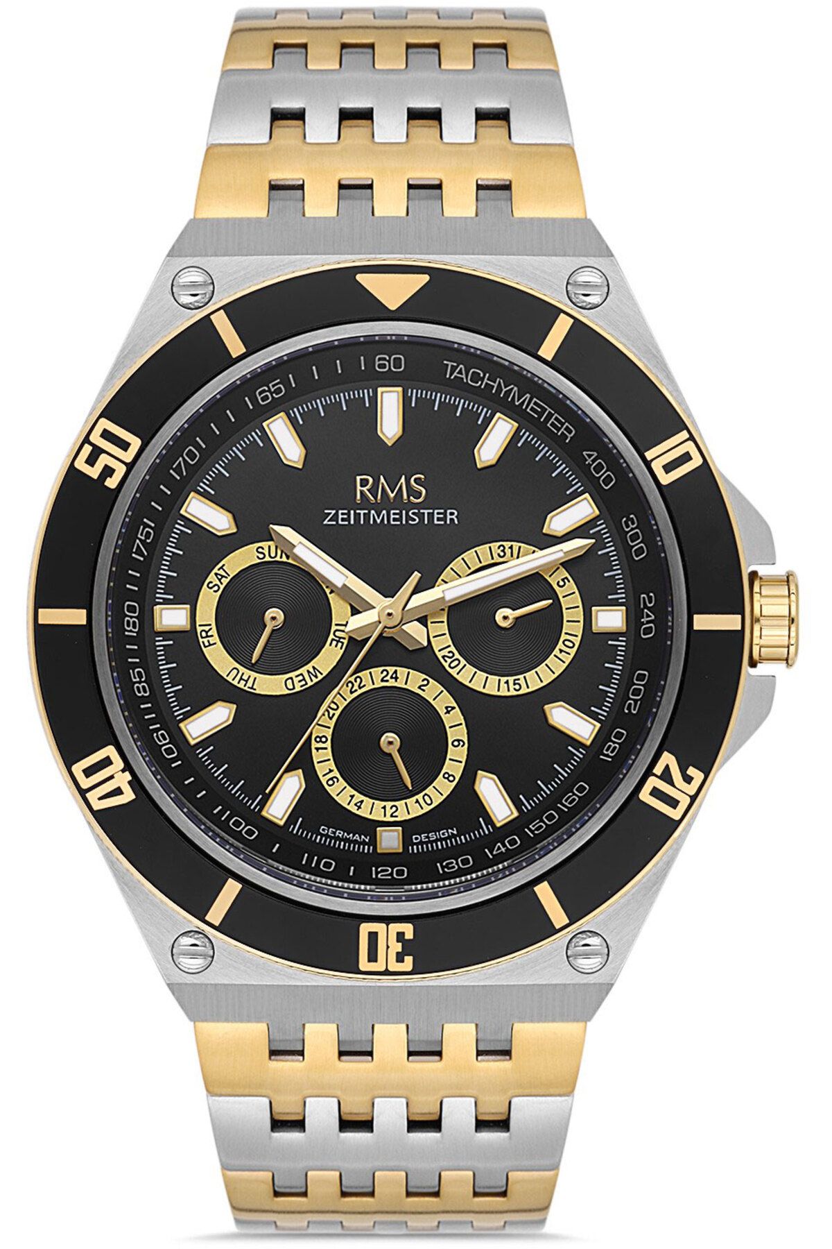 RMS ERKEK KOL SAATİ RMS.1.AG1409.09 GÜMÜŞ-GOLD